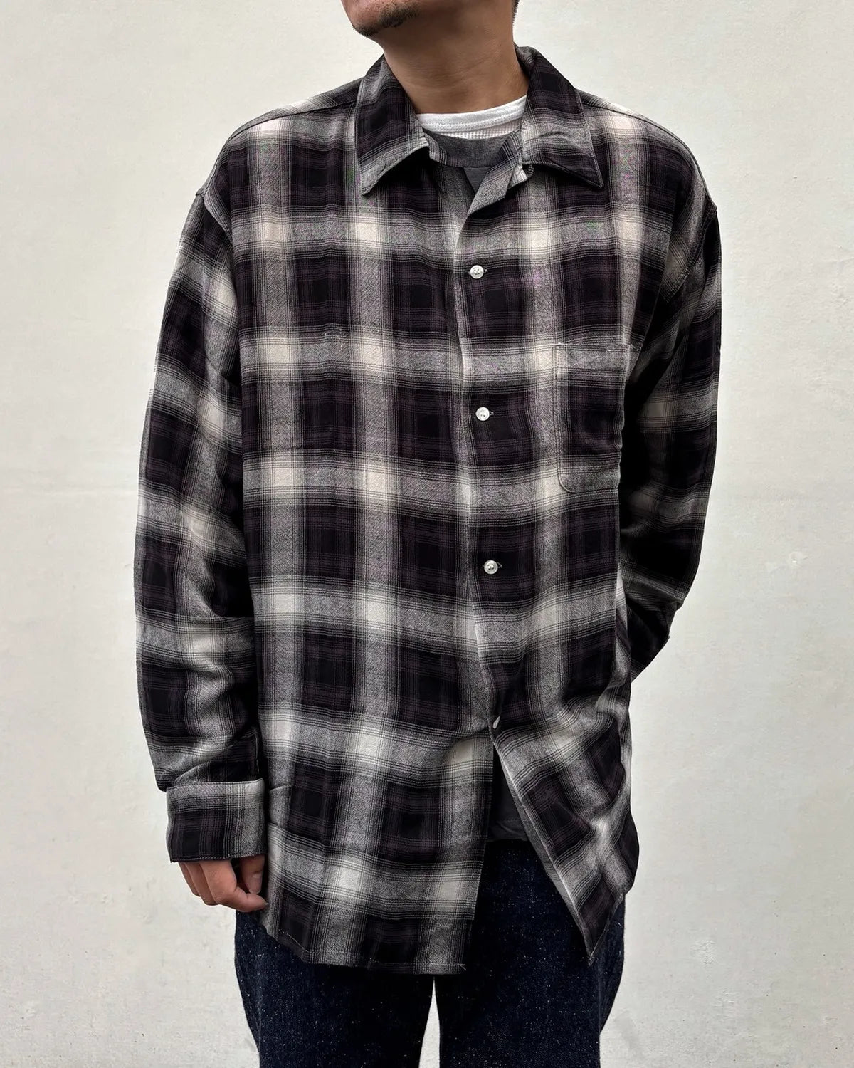 SAINT Mxxxxxx / RAYON SHIRT / CHECK (SM-MK1-0000-027)