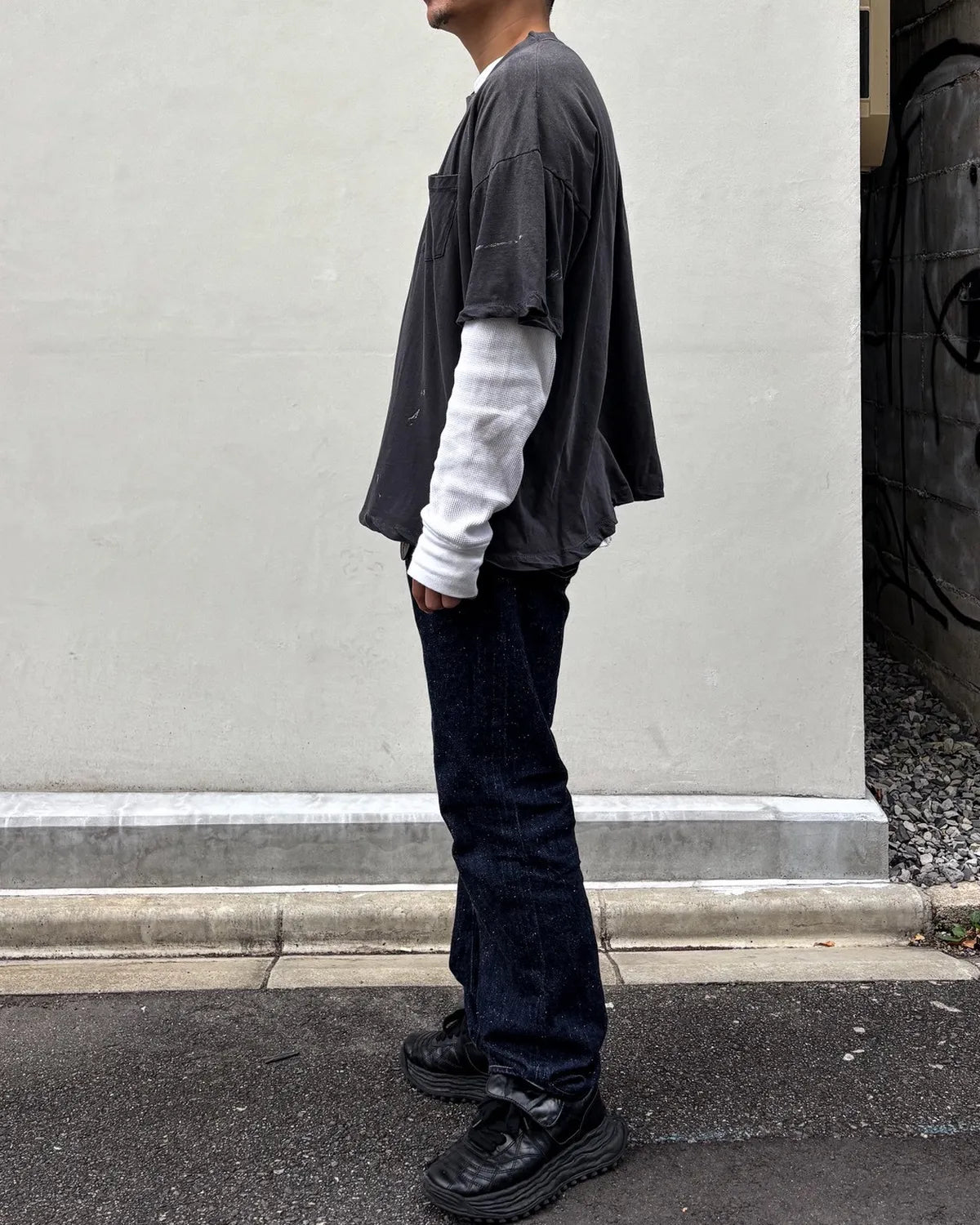 SAINT Mxxxxxx / SS T-SHIRT / POCKET (SM-MK1-0000-010)