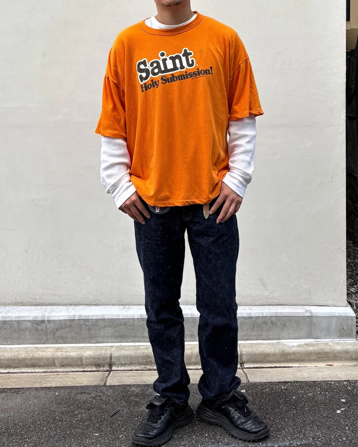 SAINT Mxxxxxx / SS T-SHIRT / Holy Submission (SM-MK1-0000-018)
