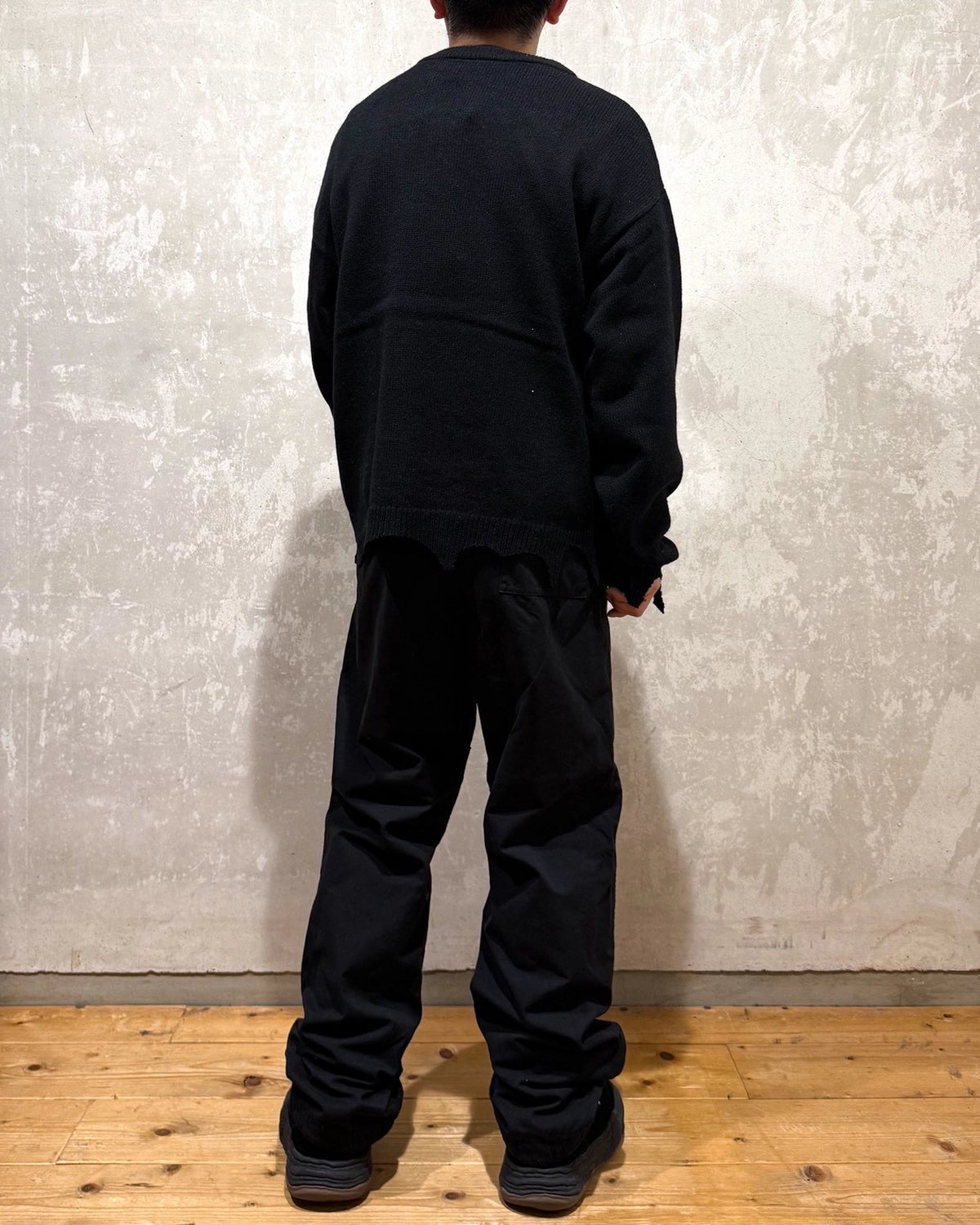 ©︎SAINT Mxxxxxx × The KLF / KLF_CREW NECK KNIT / KLF (SM-HR1-0000-C08)