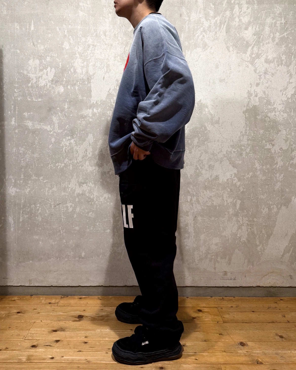 ©︎SAINT Mxxxxxx / CRW NECK SWT / SAINT POWER (SM-HR1-0000-048)