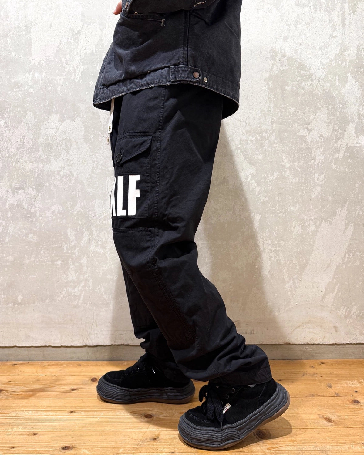 ©︎SAINT Mxxxxxx × The KLF / KLF_SUSPENDERS PANTS / KLF (SM-HR1-0000-C11)