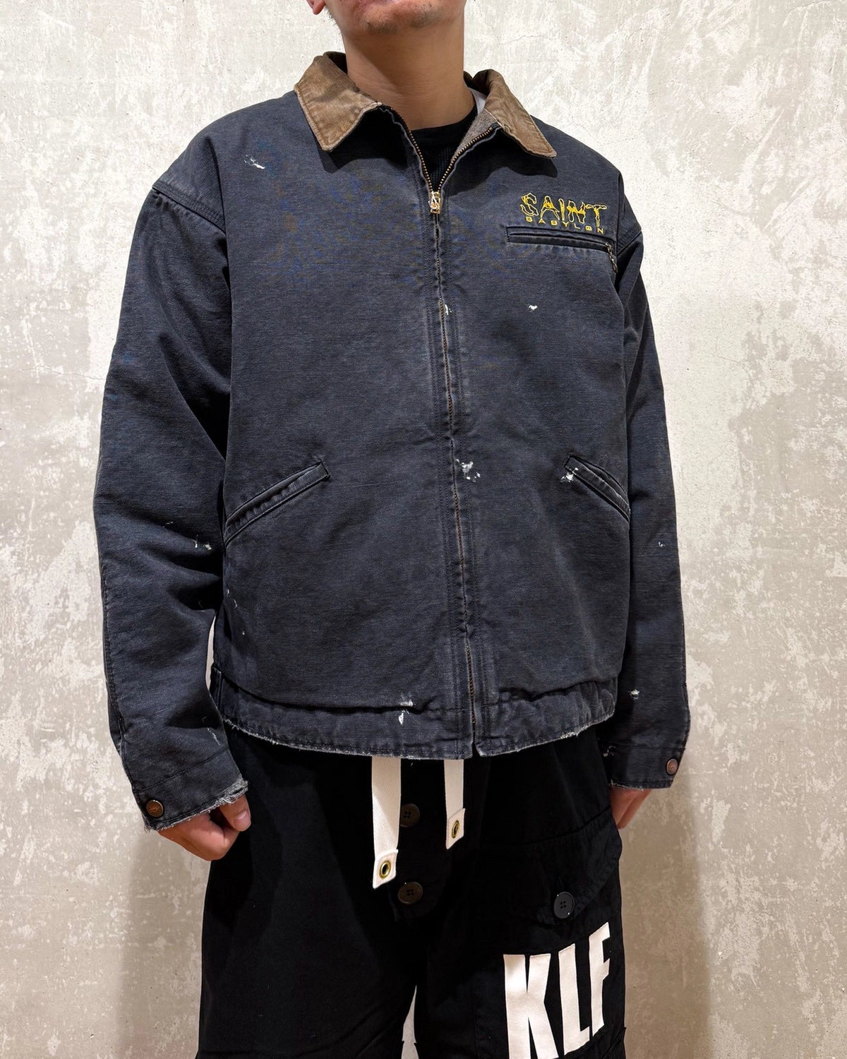 ©︎SAINT Mxxxxxx × BABYLON / BBLN_DETROIT JKT / SNT BBYLN (SM-HR1-0000-C51)