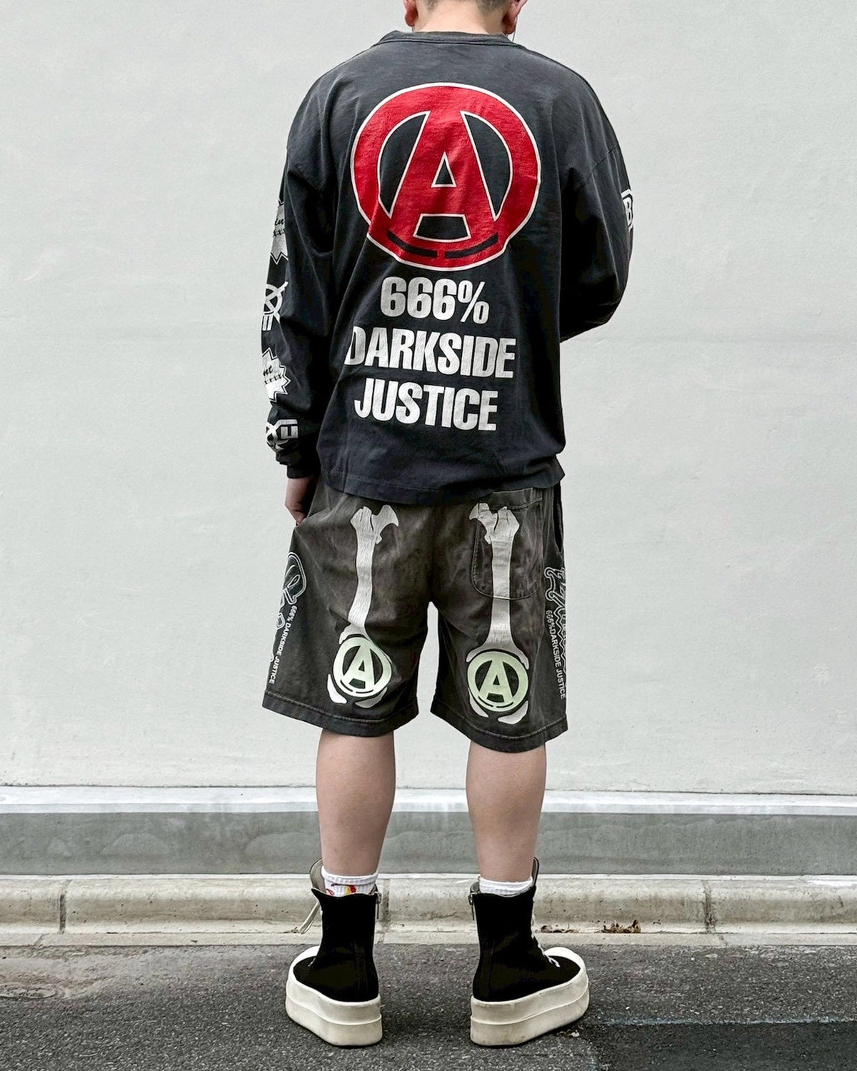 ©︎SAINT Mxxxxxx × BOUNTY HUNTER / BH_LS T-SHIRT / SAINTY HUNTER (SM-MK8-0000-C31)