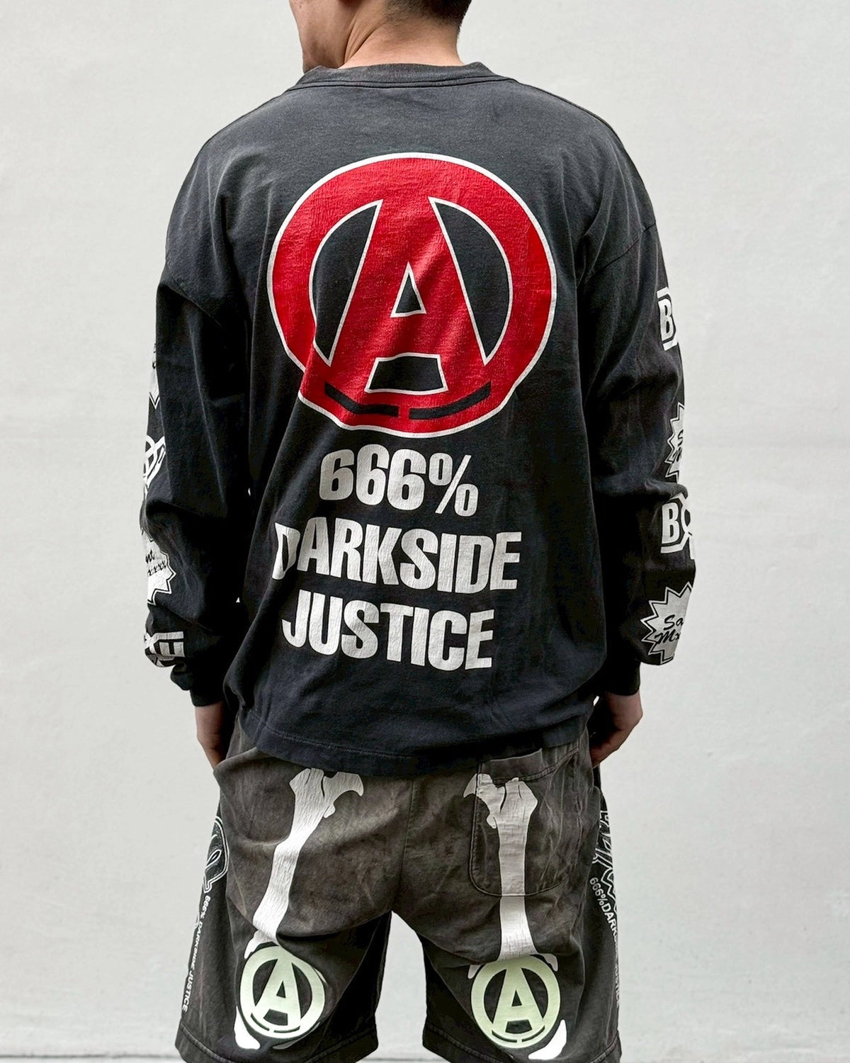 ©︎SAINT Mxxxxxx × BOUNTY HUNTER / BH_LS T-SHIRT / SAINTY HUNTER (SM-MK8-0000-C31)