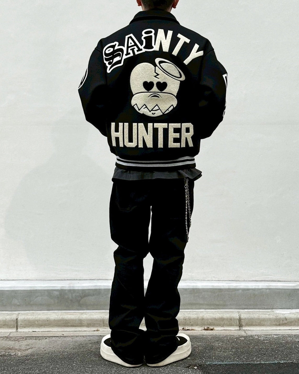 ©︎SAINT Mxxxxxx × BOUNTY HUNTER / BH_VARSITY JKT / SNTHUNTER (SM-MK8-0000-C34)