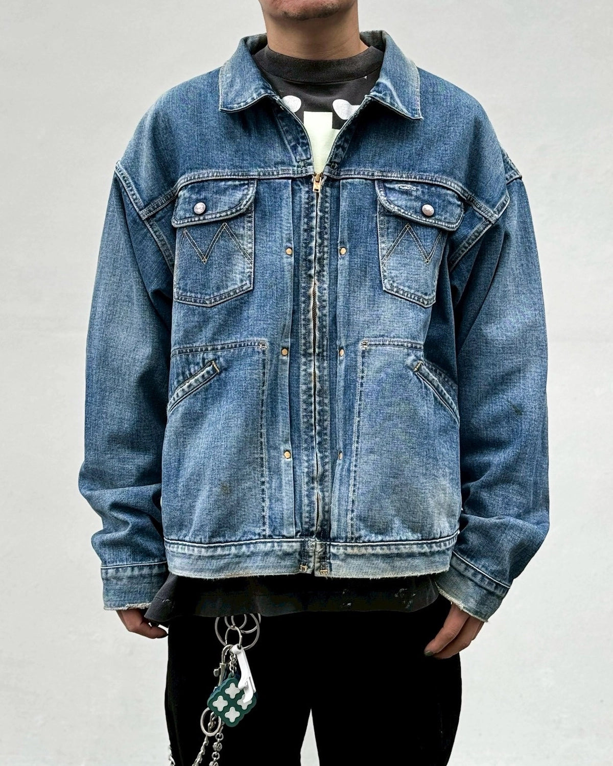 ©︎SAINT Mxxxxxx / DENIM JACKET / M (SM-HR1-0000-080)