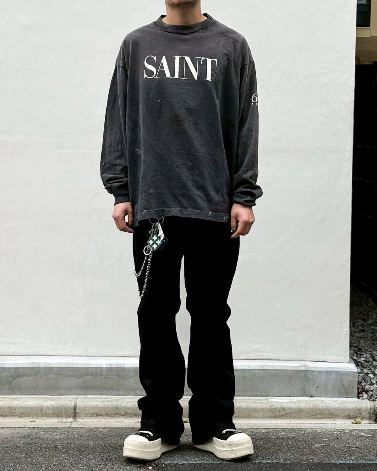 ©︎SAINT Mxxxxxx / LS T-SHIRT / SAINT 666 (SM-MK8-0000-030)