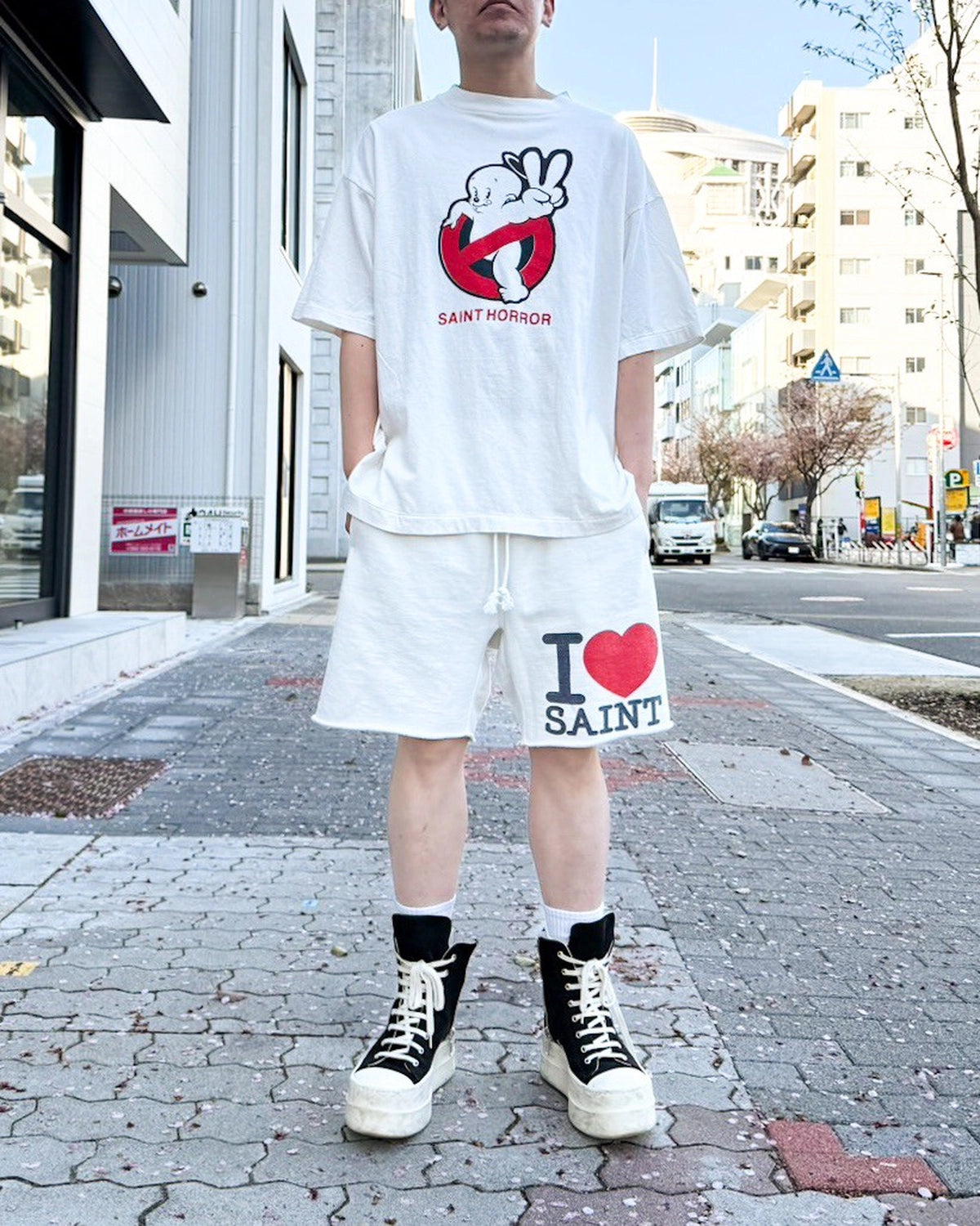 ©︎SAINT Mxxxxxx / T-SHIRT / SAINT HORROR (SM-MK8-0000-009)