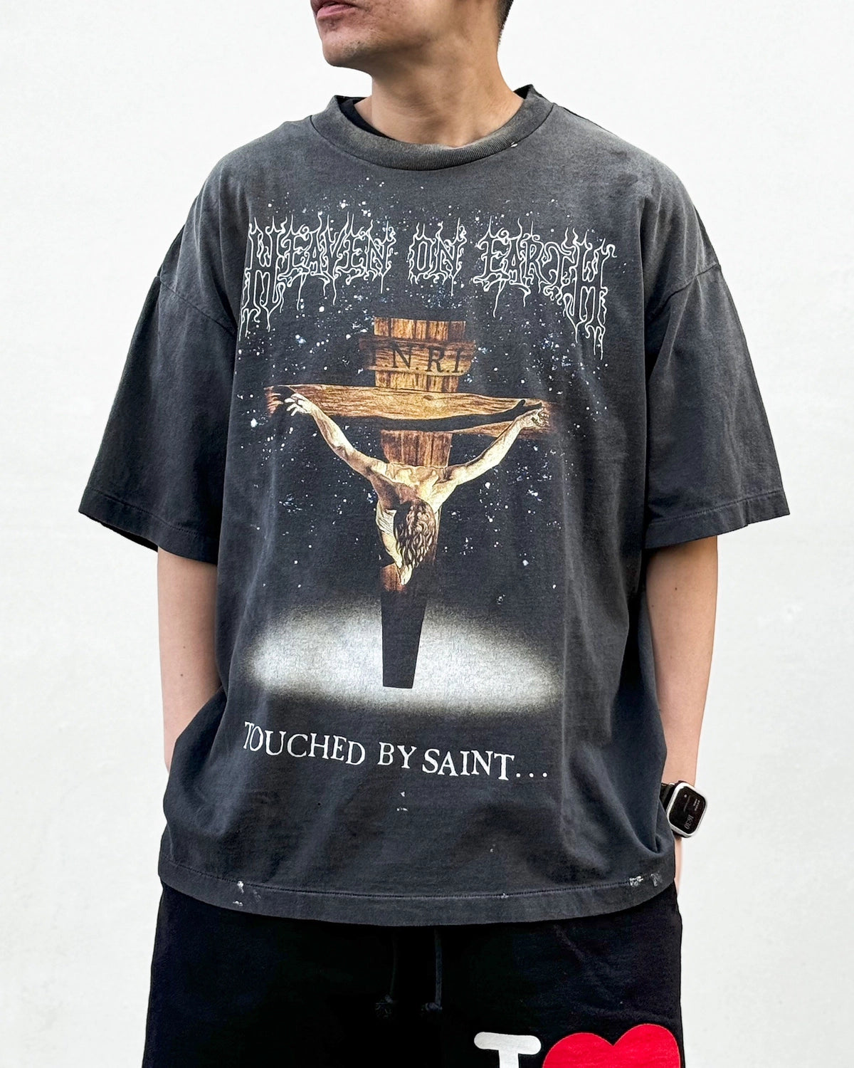 ©︎SAINT Mxxxxxx / T-SHIRT / HEAVEN ON EARTH (SM-MK8-0000-002)