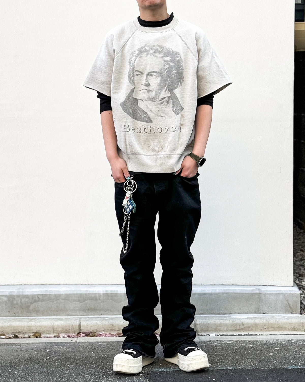 ©︎SAINT Mxxxxxx / T-SHIRT / BEETHOVEN (SM-MK8-0000-051)