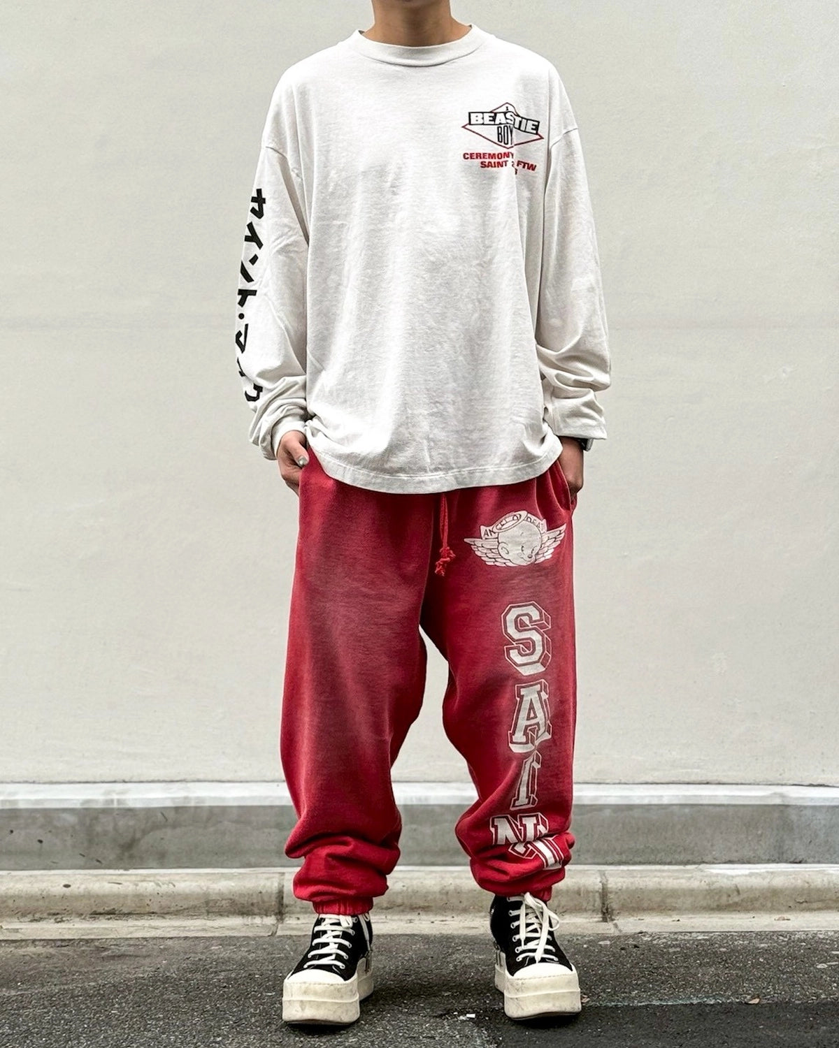 ©︎SAINT Mxxxxxx × Beastie Boys / BTB_LS T-SHIRT / BEASTIEBOYS (SM-MK8-0000-C24)