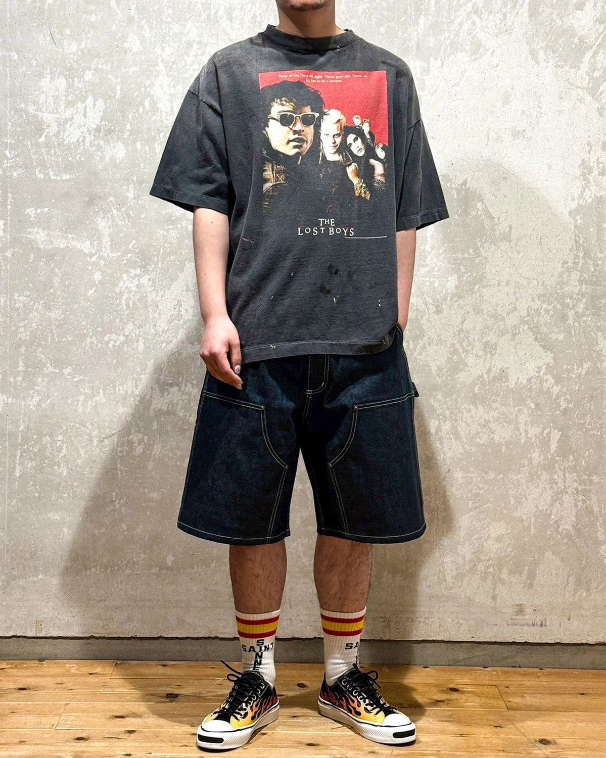©︎SAINT Mxxxxxx × The Lost Boys / LB_SS TEE - LOSTBOYS (SM-HR8-0000-C52)