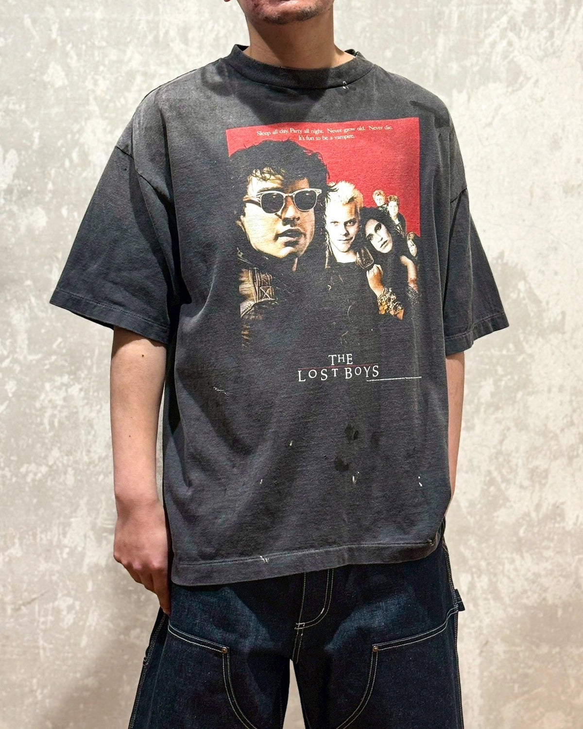 ©︎SAINT Mxxxxxx × The Lost Boys / LB_SS TEE - LOSTBOYS (SM-HR8-0000-C52)