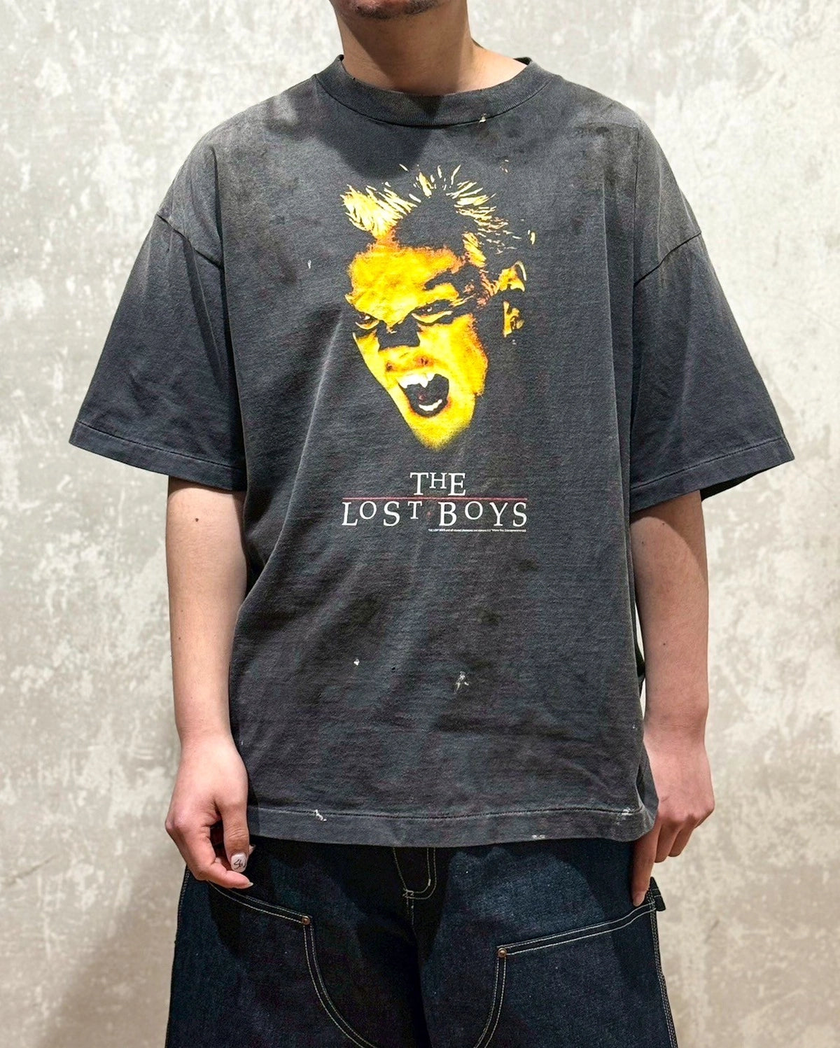 ©︎SAINT Mxxxxxx × The Lost Boys / LB_SS TEE - VANPIRE (SM-HR8-0000-C51)