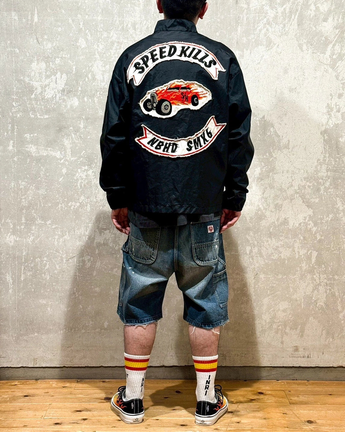 ©︎SAINT Mxxxxxx × NEIGHBORHOOD / NH_NYLON JACKET - STHD.JACKETSNTHD(SM-HR8-0000-C73)
