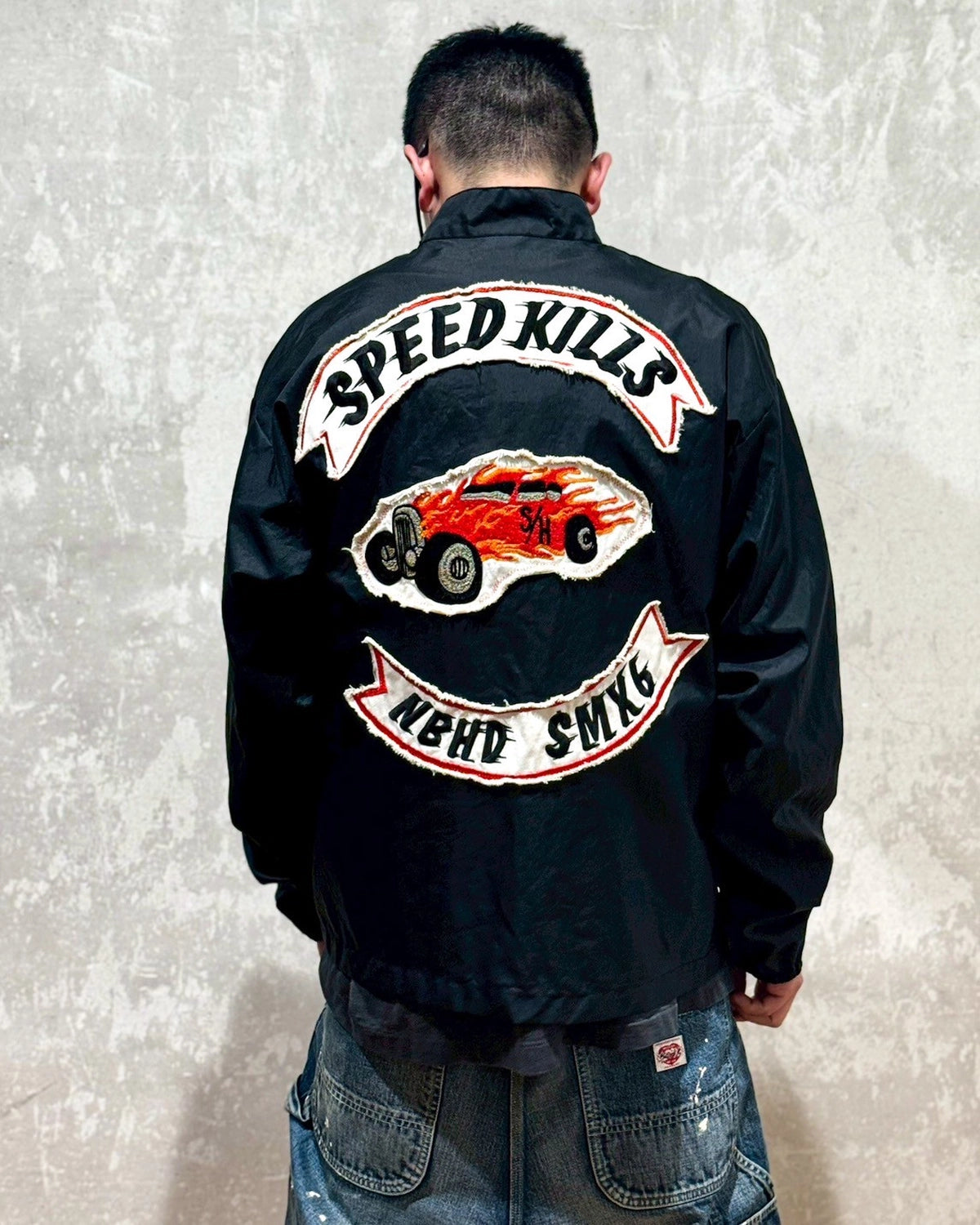 ©︎SAINT Mxxxxxx × NEIGHBORHOOD / NH_NYLON JACKET - STHD.JACKETSNTHD(SM-HR8-0000-C73)