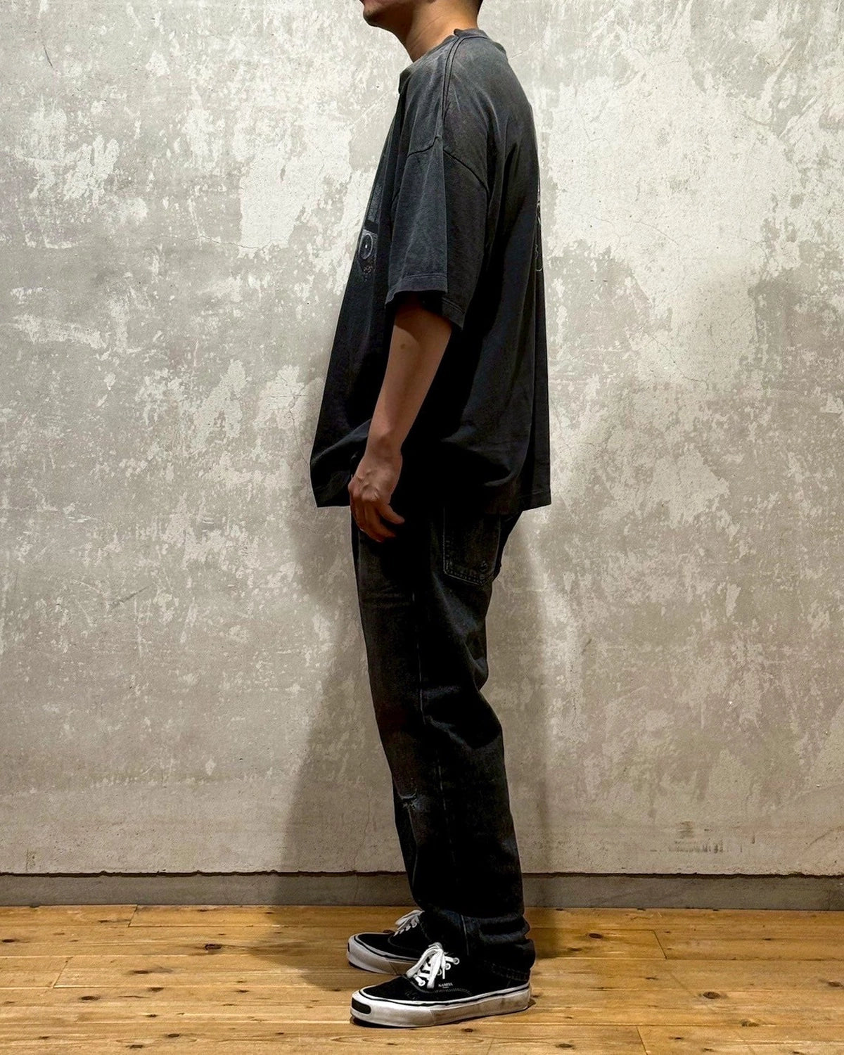 ©︎SAINT Mxxxxxx × GEEKS RULE / GS_SS TEE-惨家-zange- (SM-HR1-0000-C25)