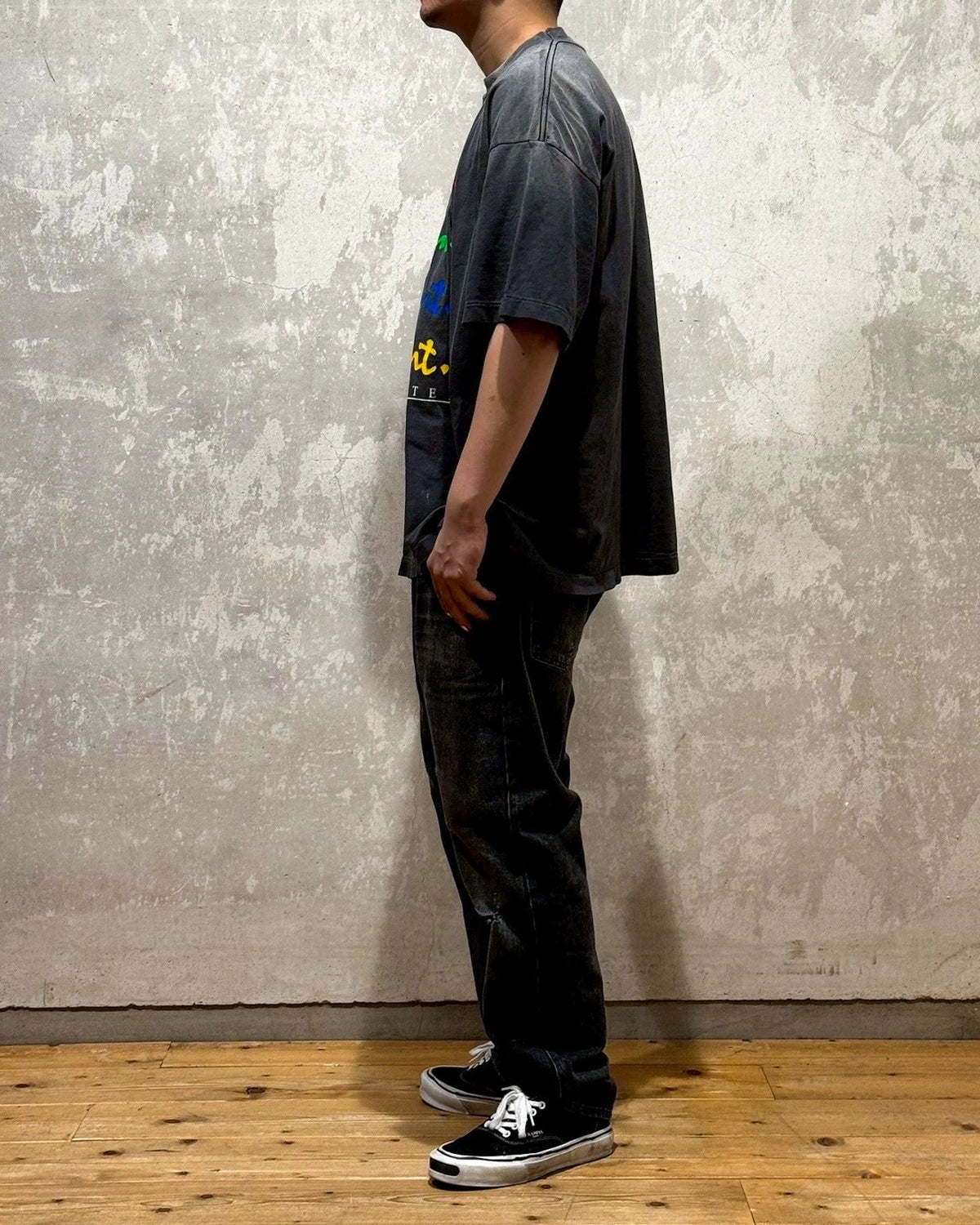 ©︎SAINT Mxxxxxx × DE LA SOUL / DLS_SS TEE-DE LA SOUL (SM-HR1-0000-C18)