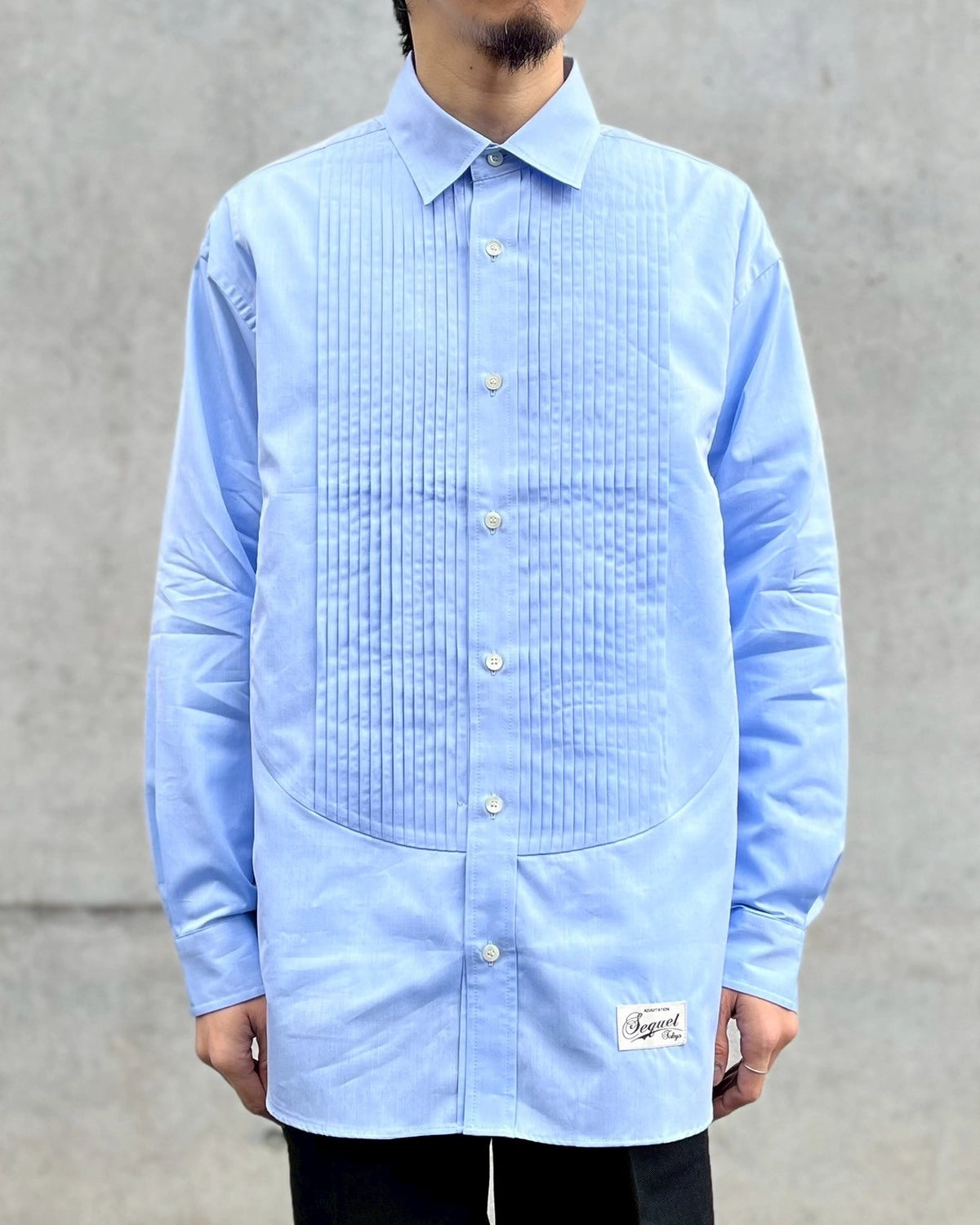 SEQUEL / PINTUCK SHIRT (SQ-25SS-SH-01)