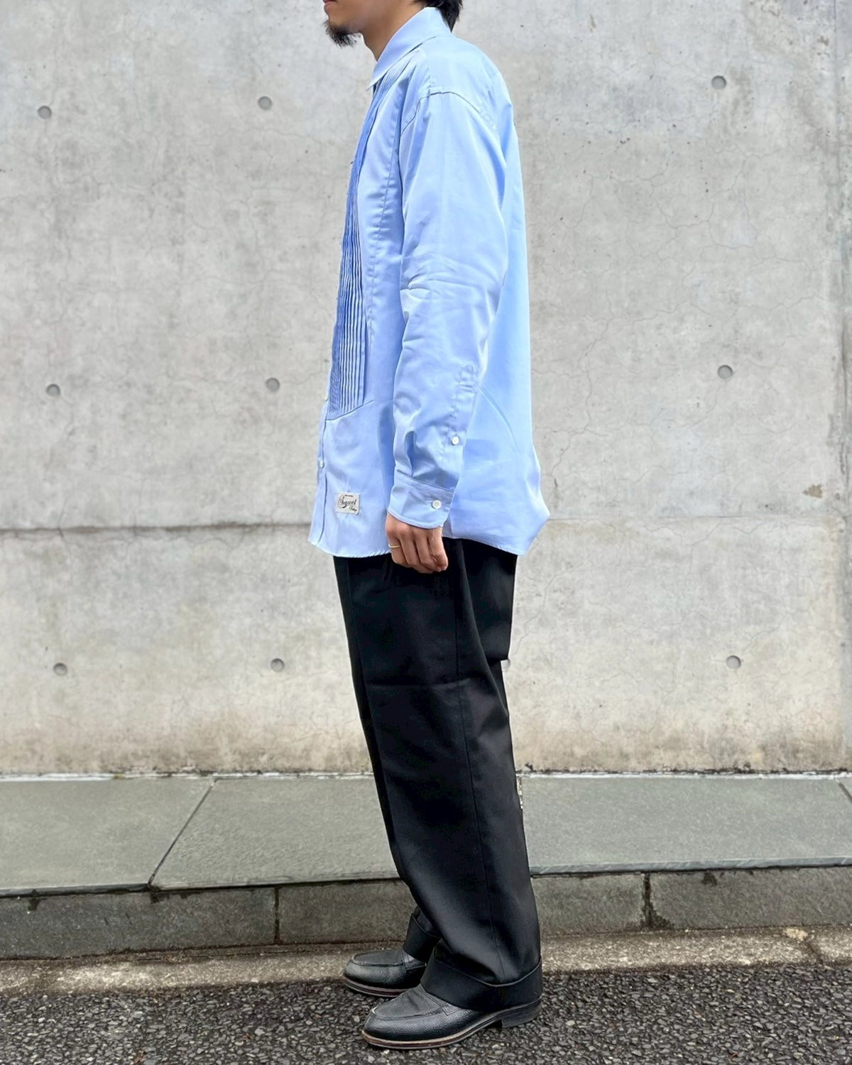 SEQUEL / PINTUCK SHIRT (SQ-25SS-SH-01)