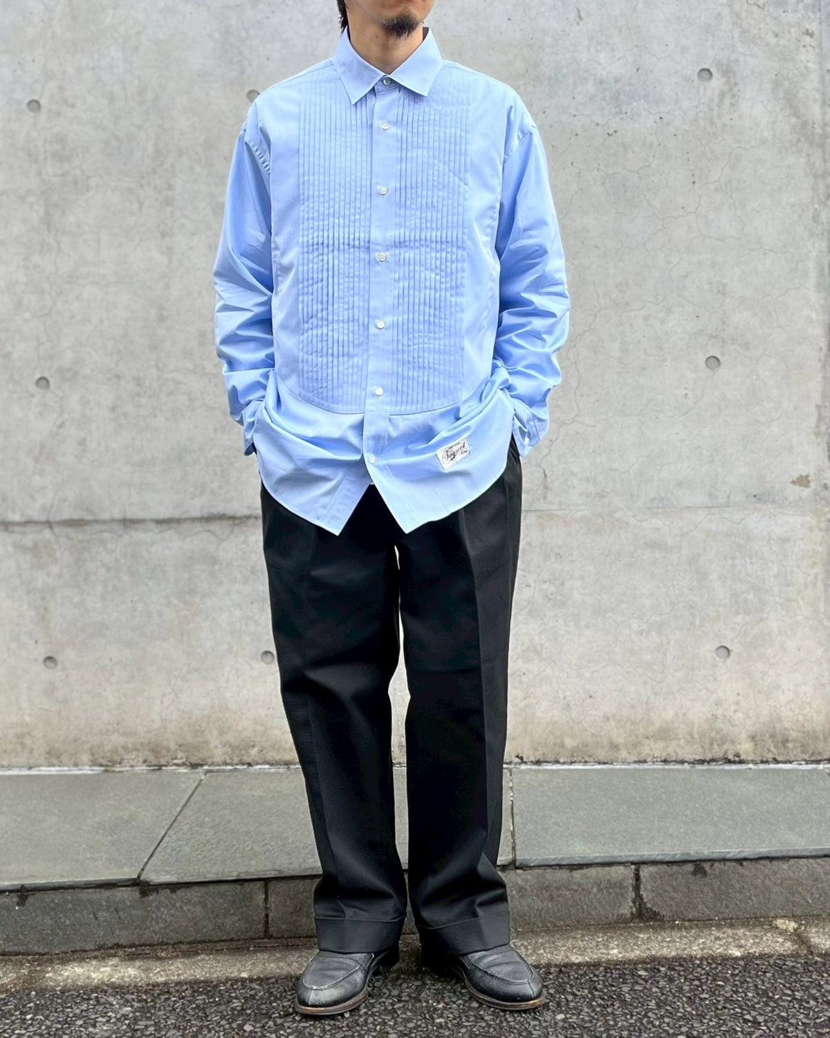 SEQUEL / PINTUCK SHIRT (SQ-25SS-SH-01)