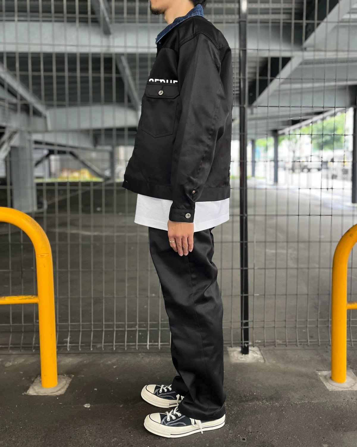 SEQUEL / DENIM COLLAR JACKET (SQ-26AW-JK-01)