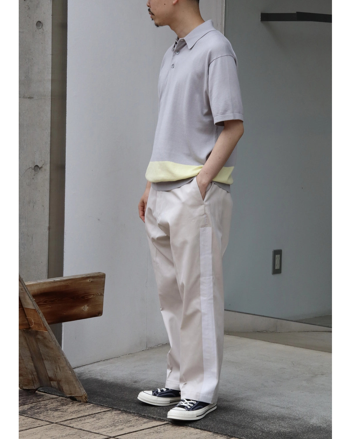 SEQUEL / KNIT POLO SHORT SLEEVE (SQ-26SS-KN-02)