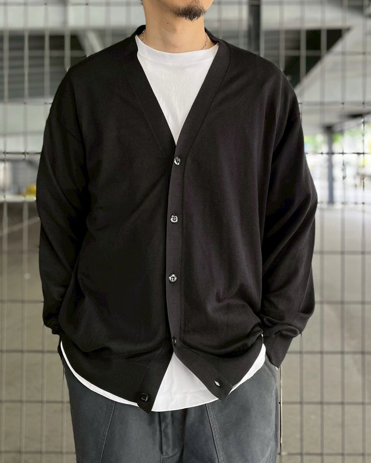 SEQUEL / KNIT CARDIGAN (SQ-26SS-KN-01)
