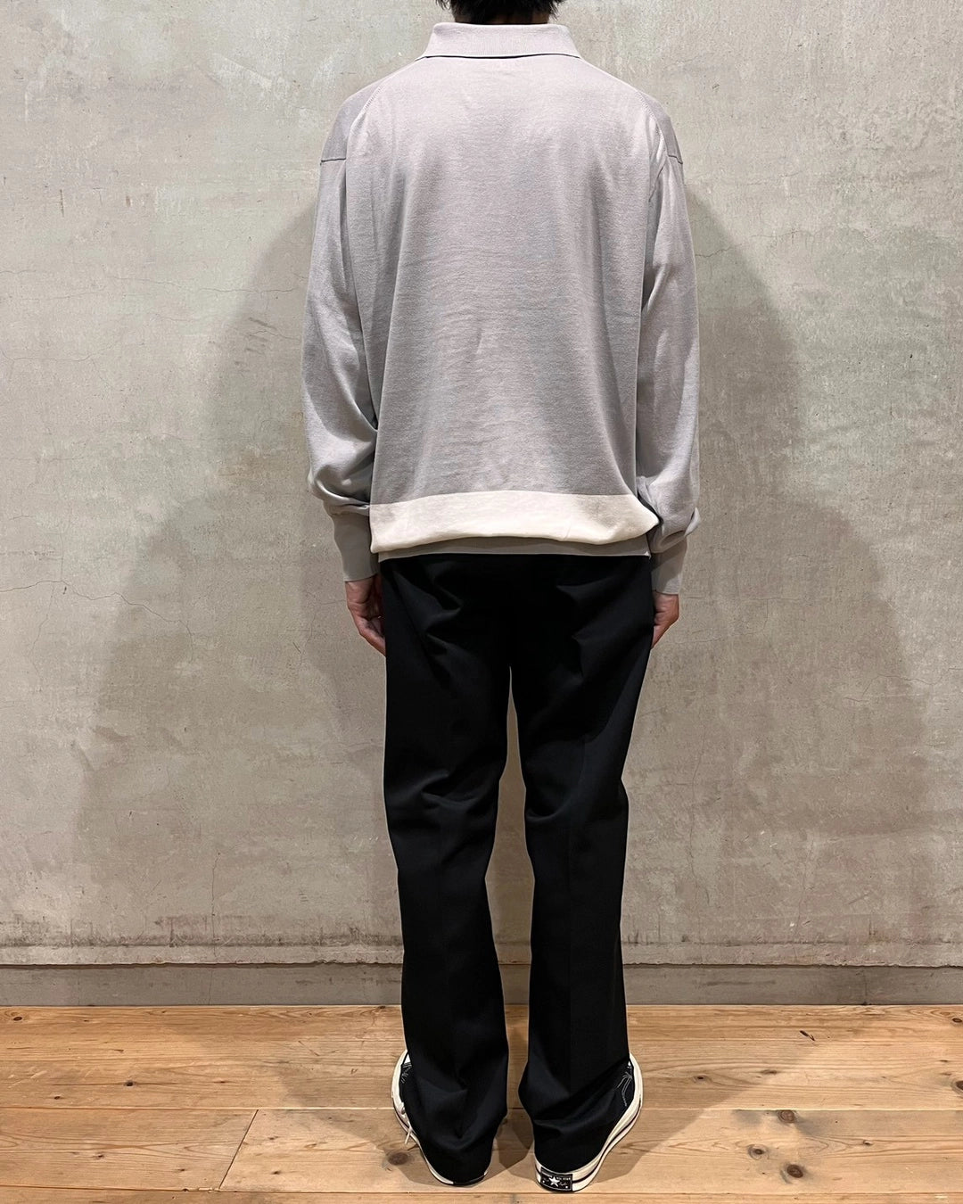 SEQUEL / KNIT POLO LONG SLEEVE (SQ-26SS-KN-03)