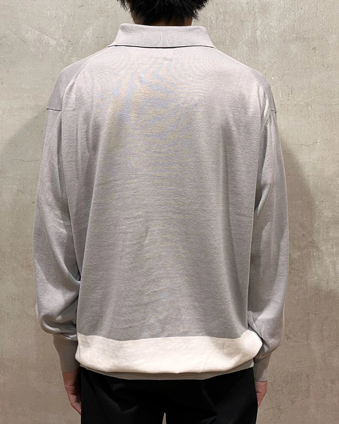 SEQUEL / KNIT POLO LONG SLEEVE (SQ-26SS-KN-03)