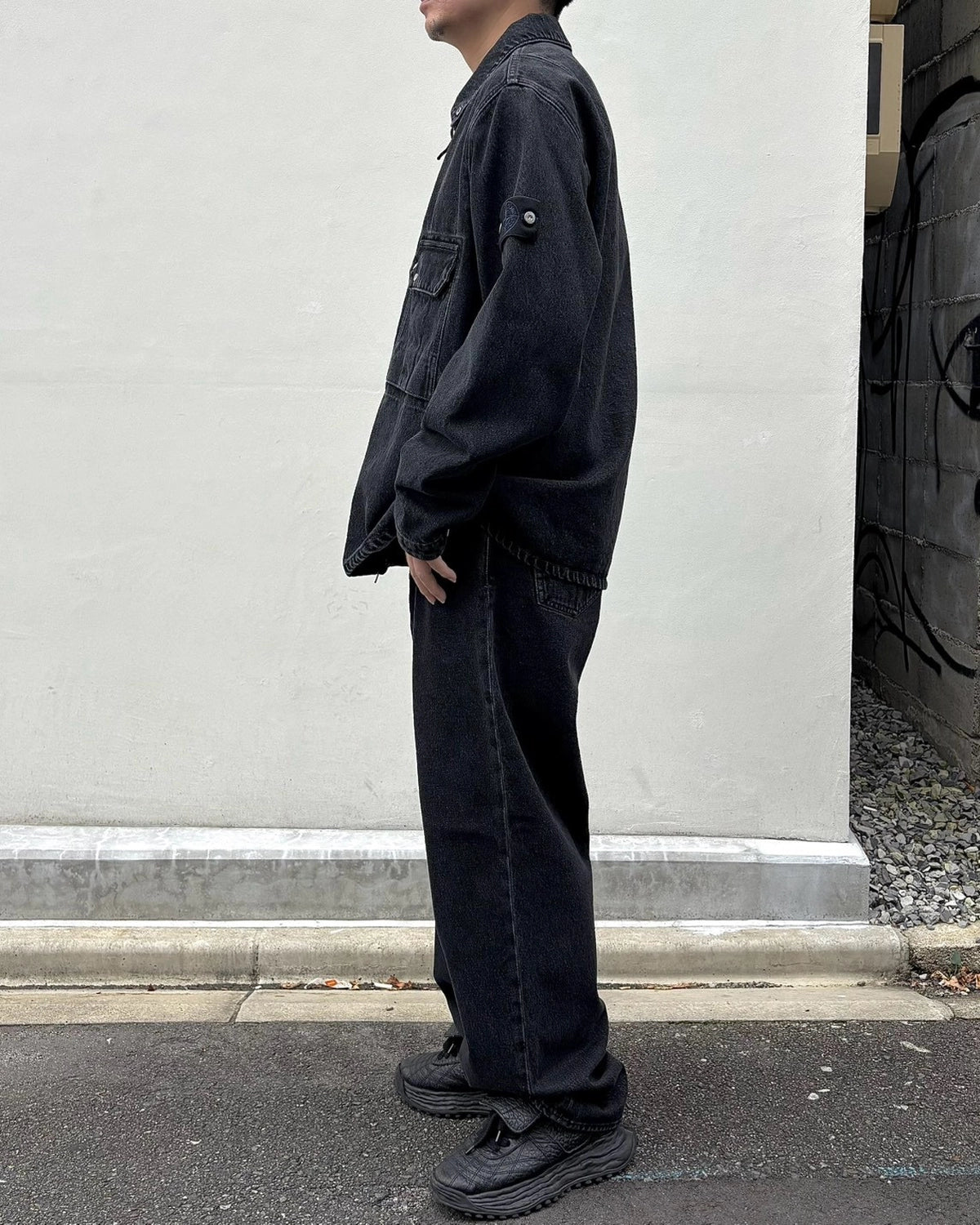 STONE ISLAND / リラックスフィット ファイブポケット ジーンズ (L2S14J100006S0J32)