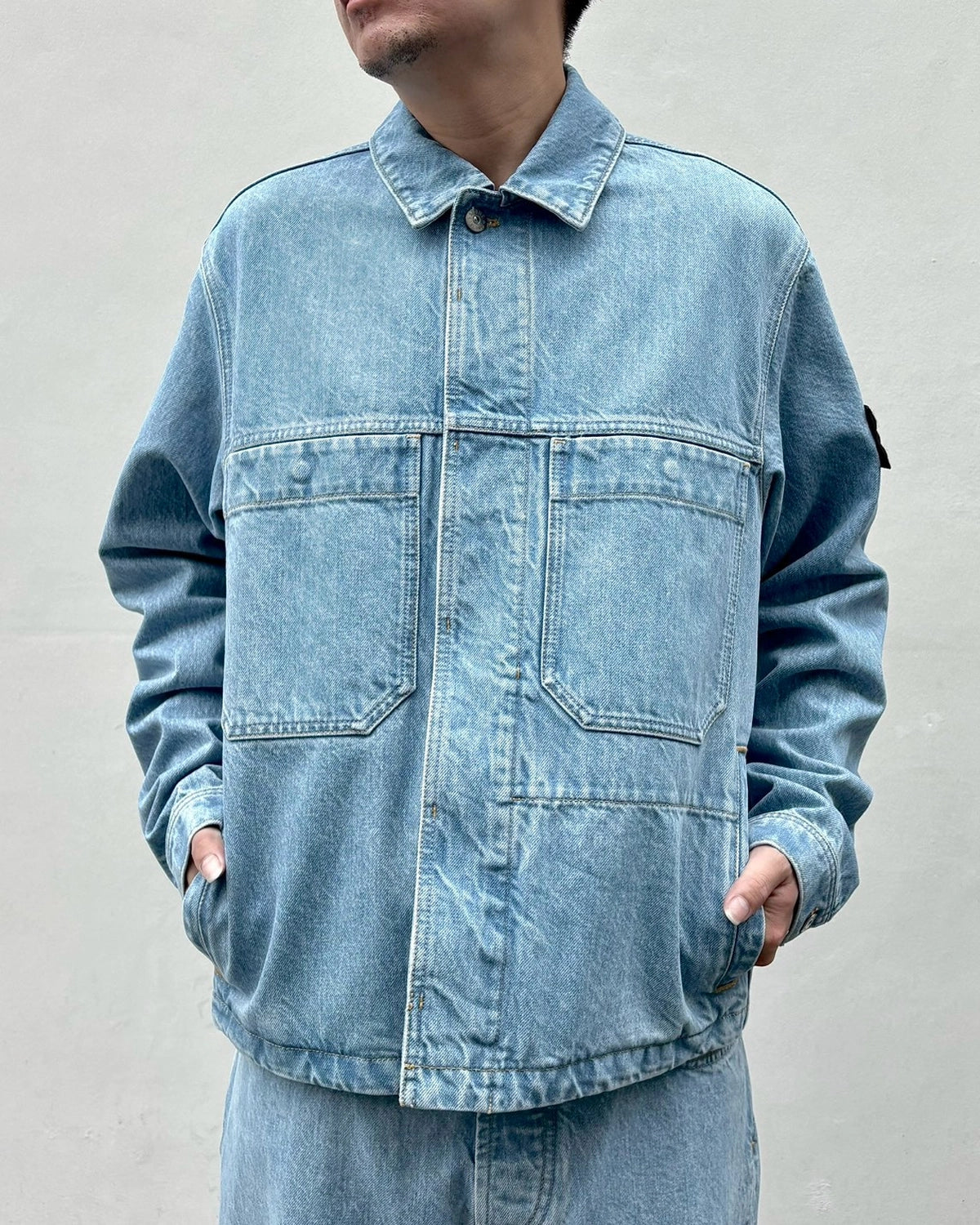STONE ISLAND / コーチジャケット ポケット付き (L2S144100006S0J33)