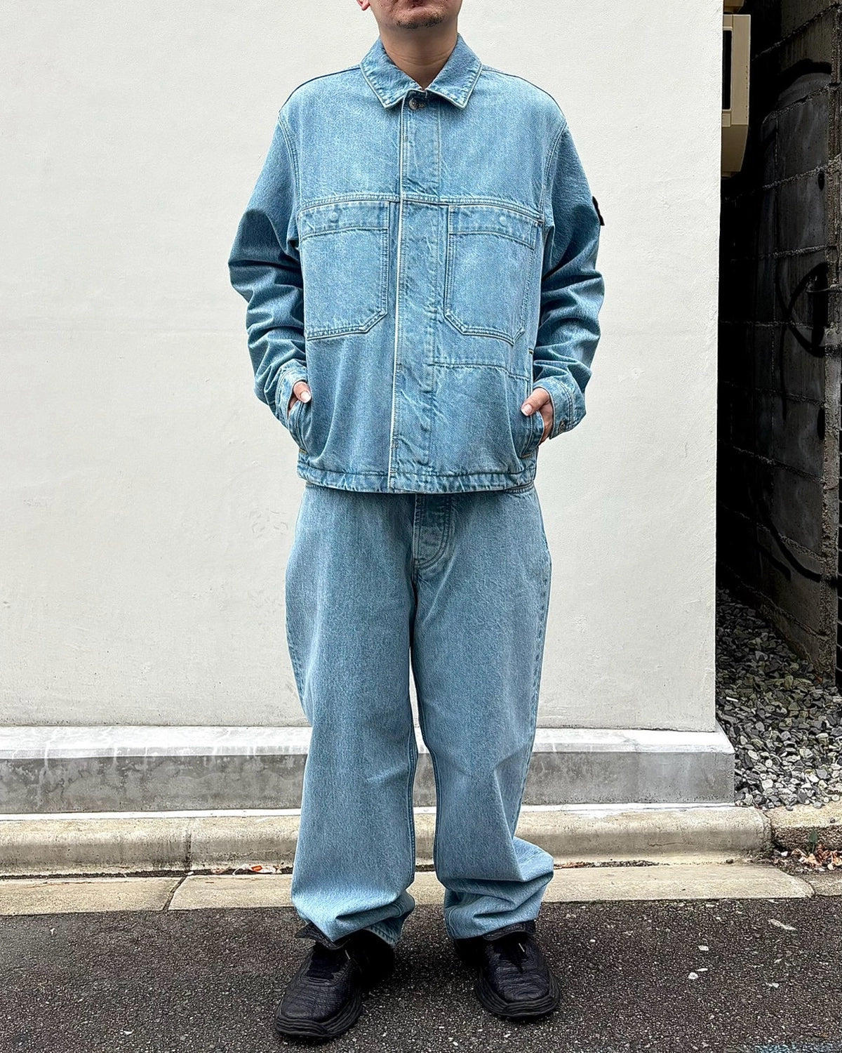 STONE ISLAND / コーチジャケット ポケット付き (L2S144100006S0J33)