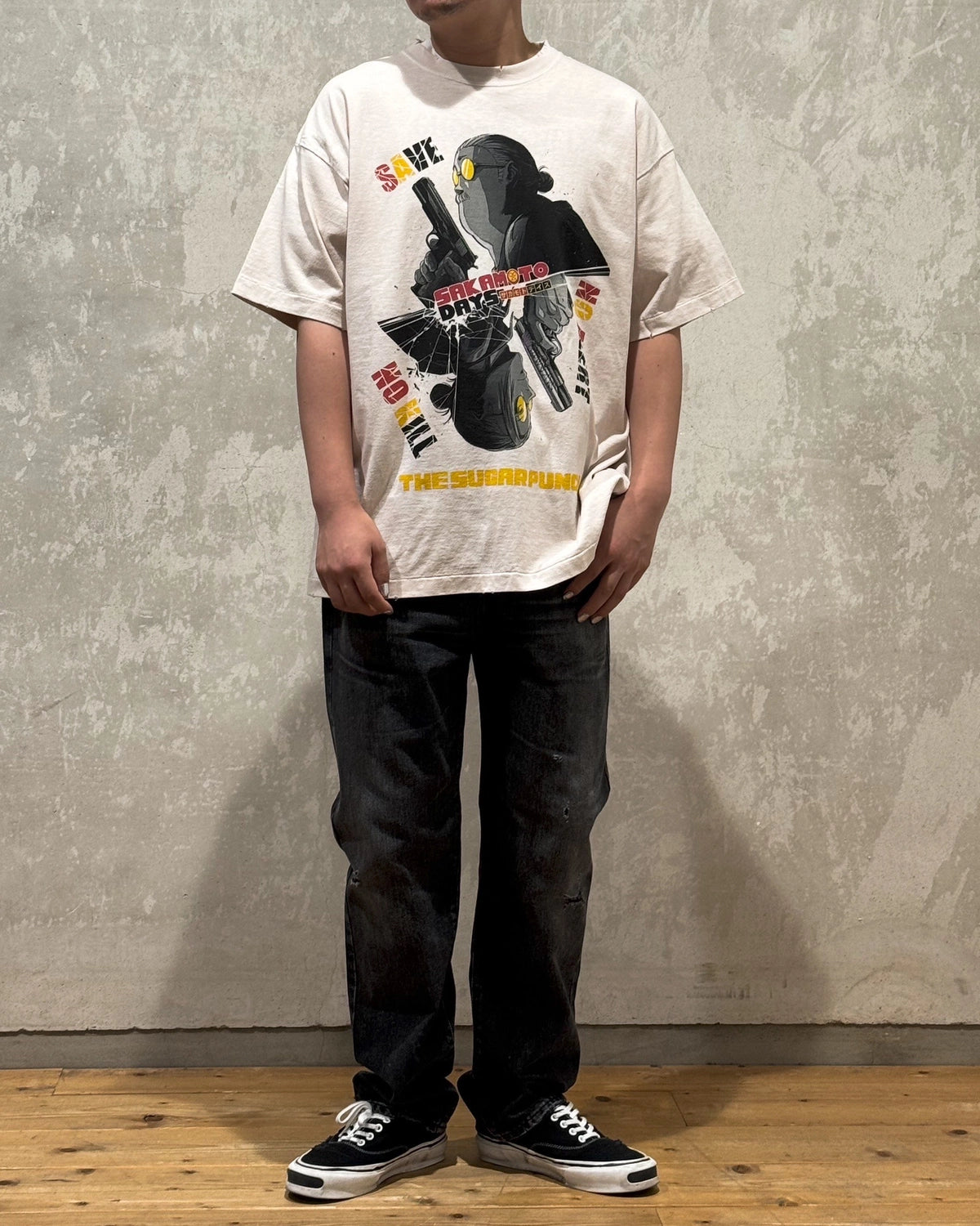 THE SUGAR PUNCH × SAKAMOTO DAYS / S/S T-Shirt -SAKAMOTO- (TSDM25SM001)
