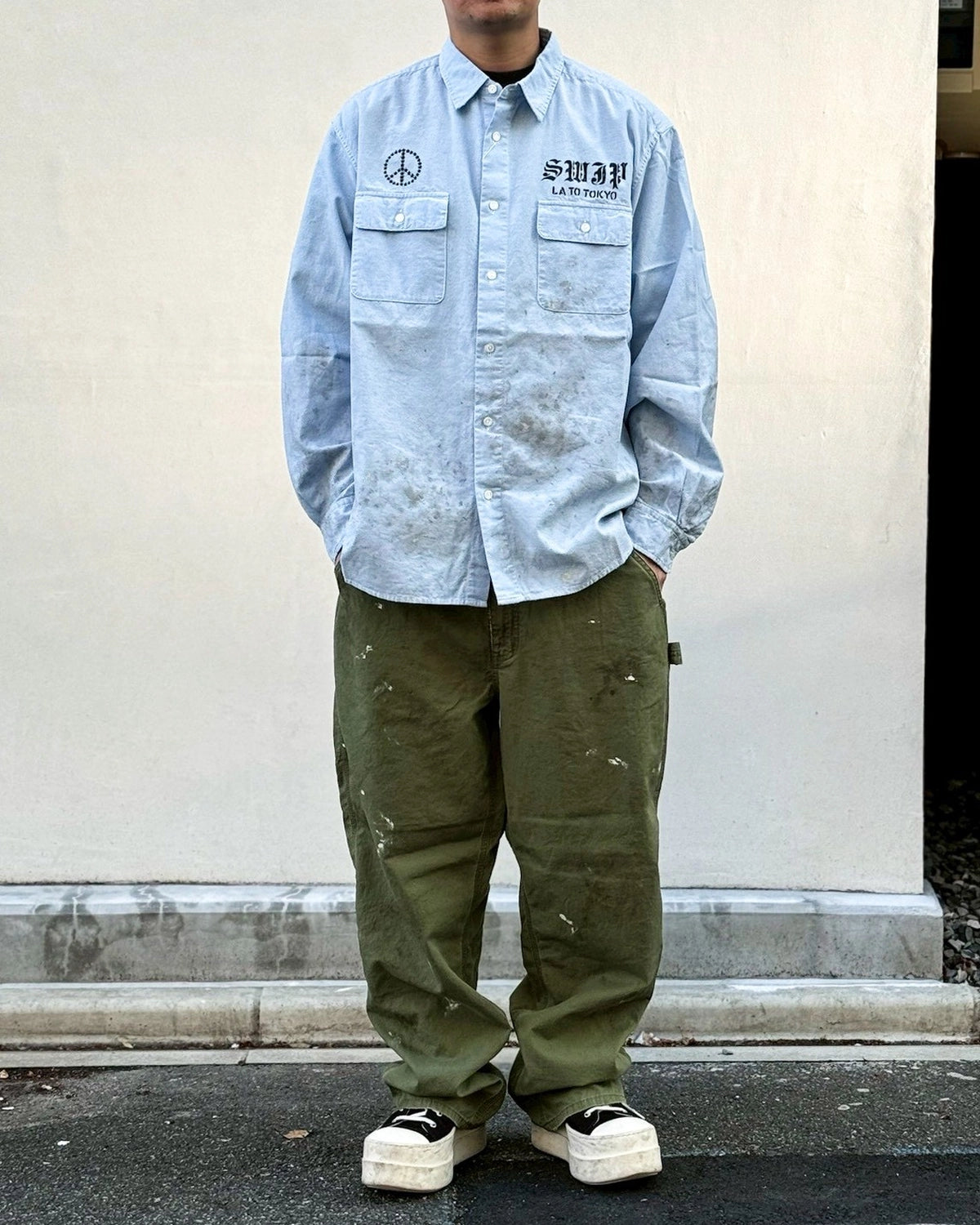 SWJP / MOS CHAMBRAY SHIRT(SW-26SS-8)