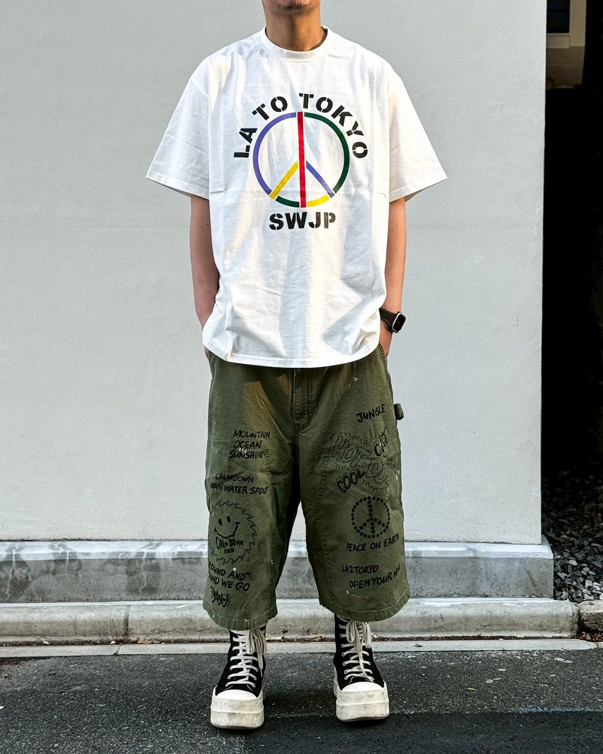 SWJP / LA TO TOKYO T-SHIRT (SW-26SS-27)
