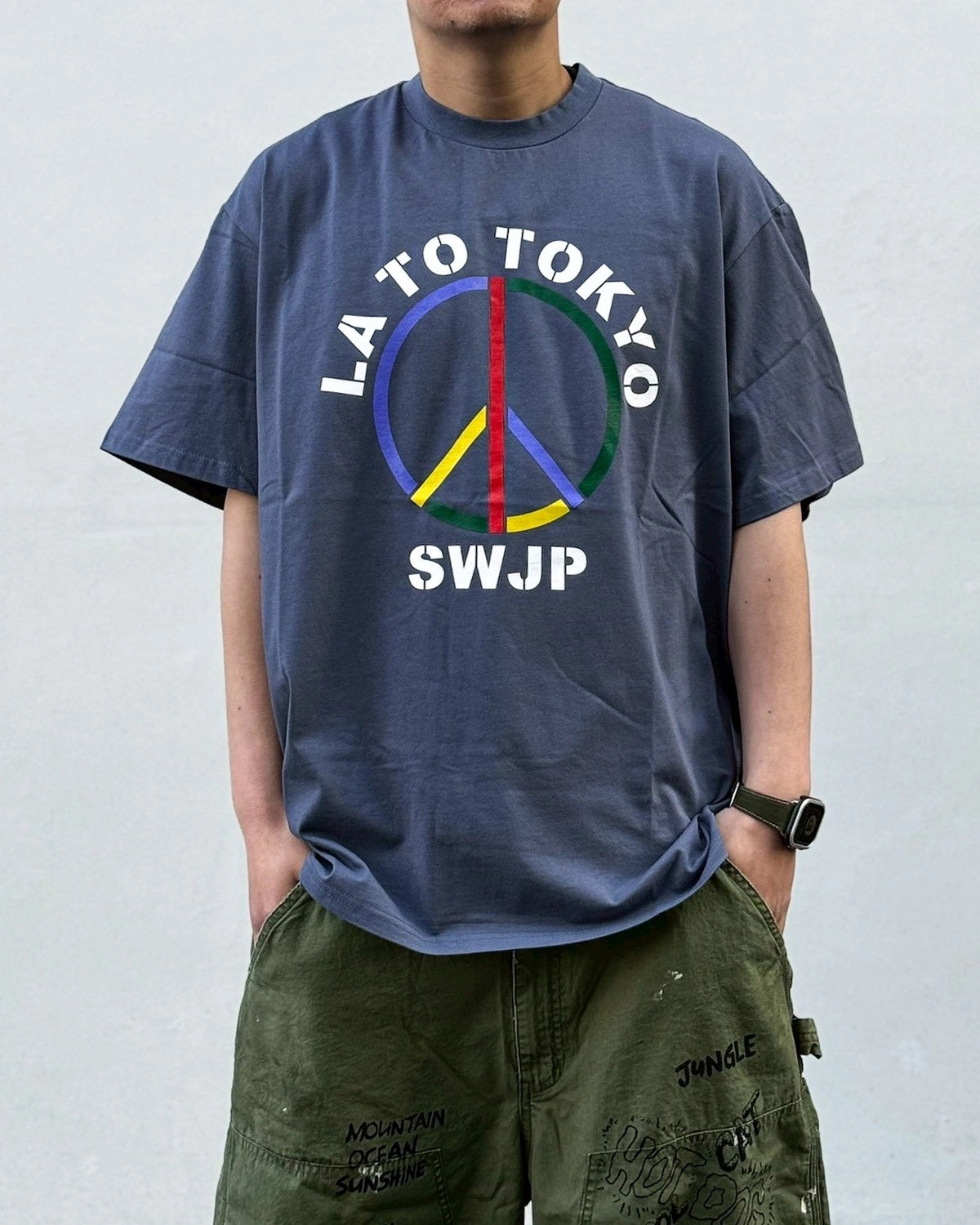 SWJP / LA TO TOKYO T-SHIRT (SW-26SS-27)