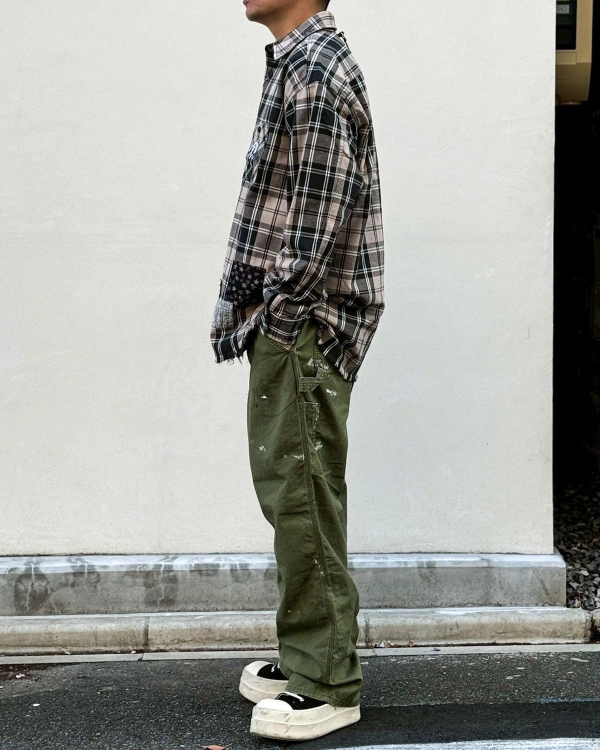 mastermind JAPAN × SWJP / MJ SW Flannel Shirt (MJSW-26SS-003)