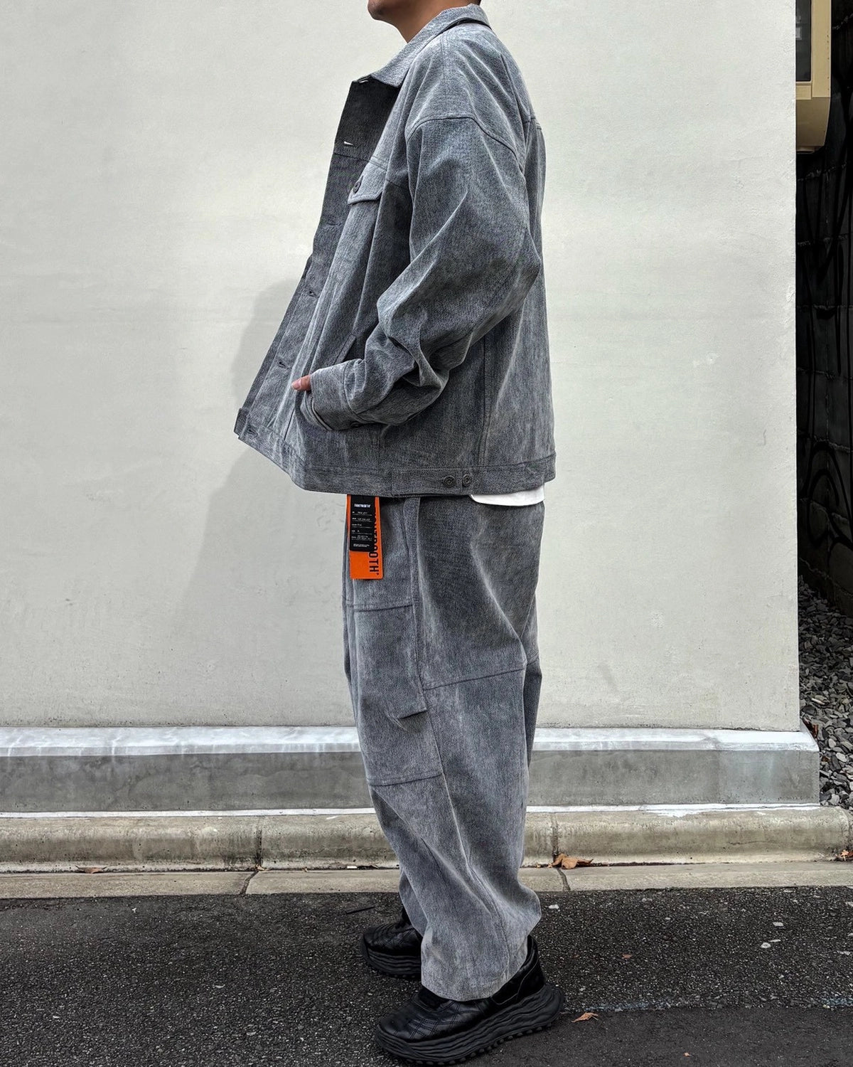 TIGHTBOOTH / FLOCKY DENIM JACKET (FW26-JK11)