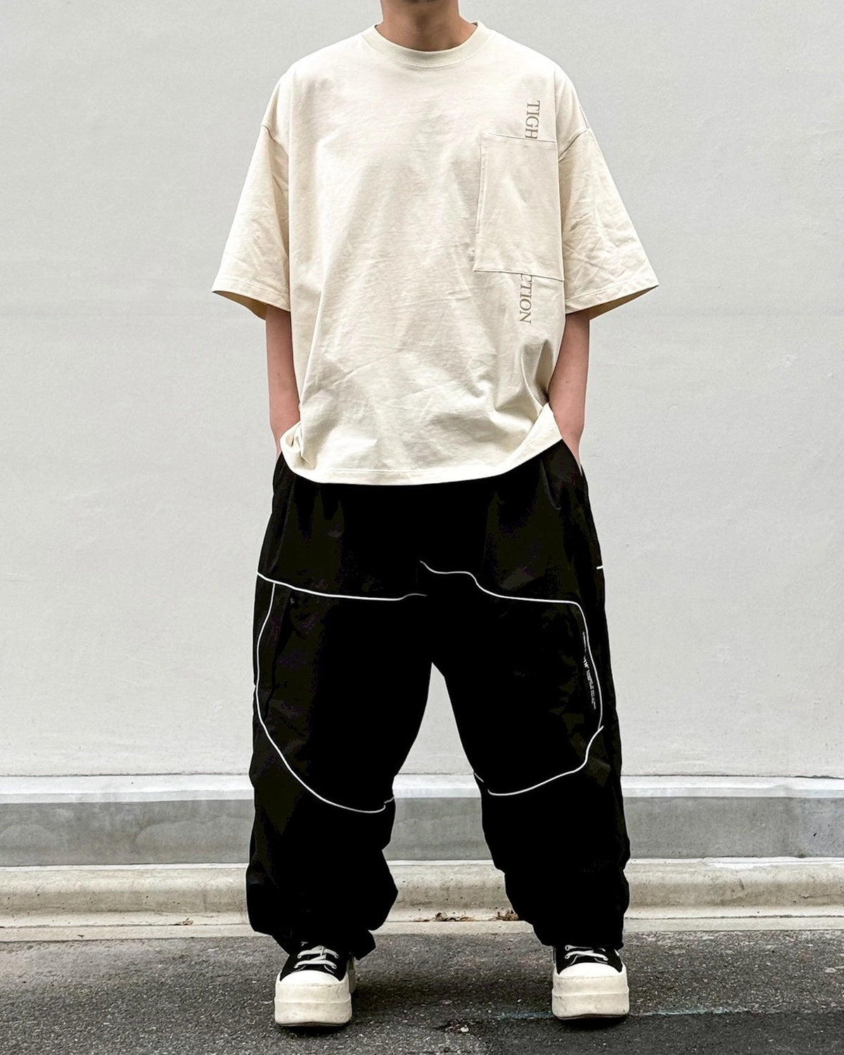 TIGHTBOOTH / STRAIGHT UP S/S T-SHIRT (SS26-T04)
