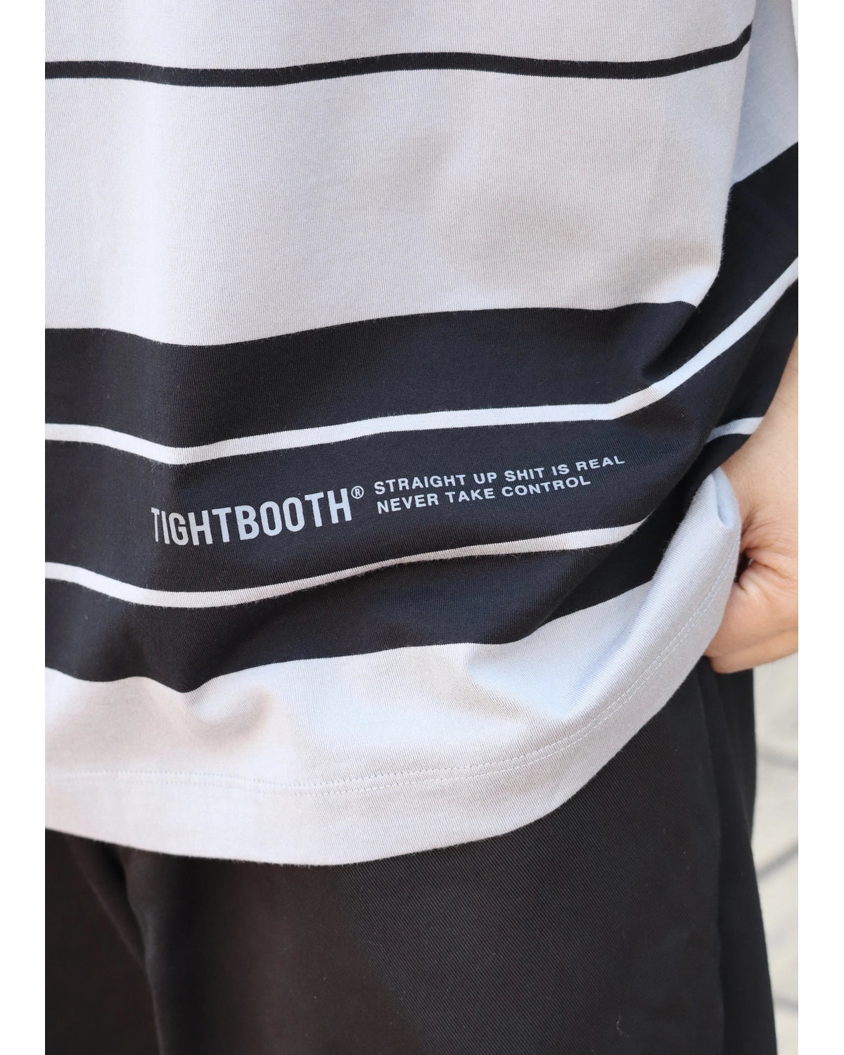 TIGHTBOOTH / BORDER S/S T-SHIRT (SU26-T03)