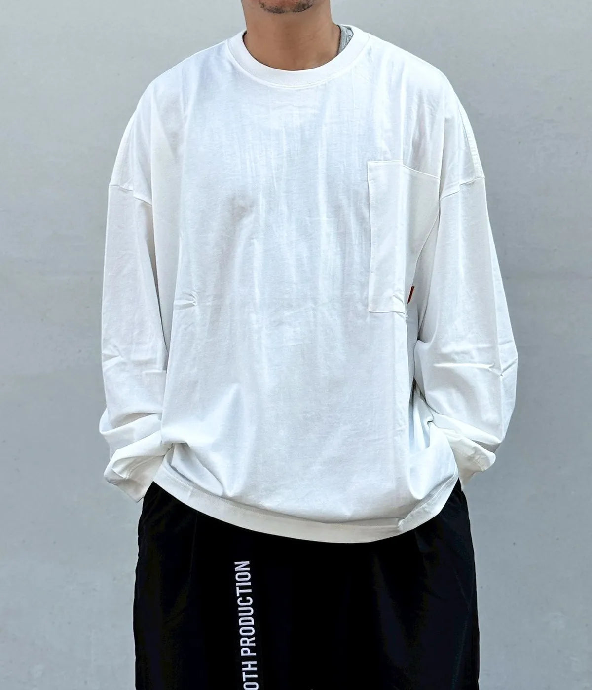 TIGHTBOOTH / LABEL LOGO L/S T-SHIRT (SS26-T02)
