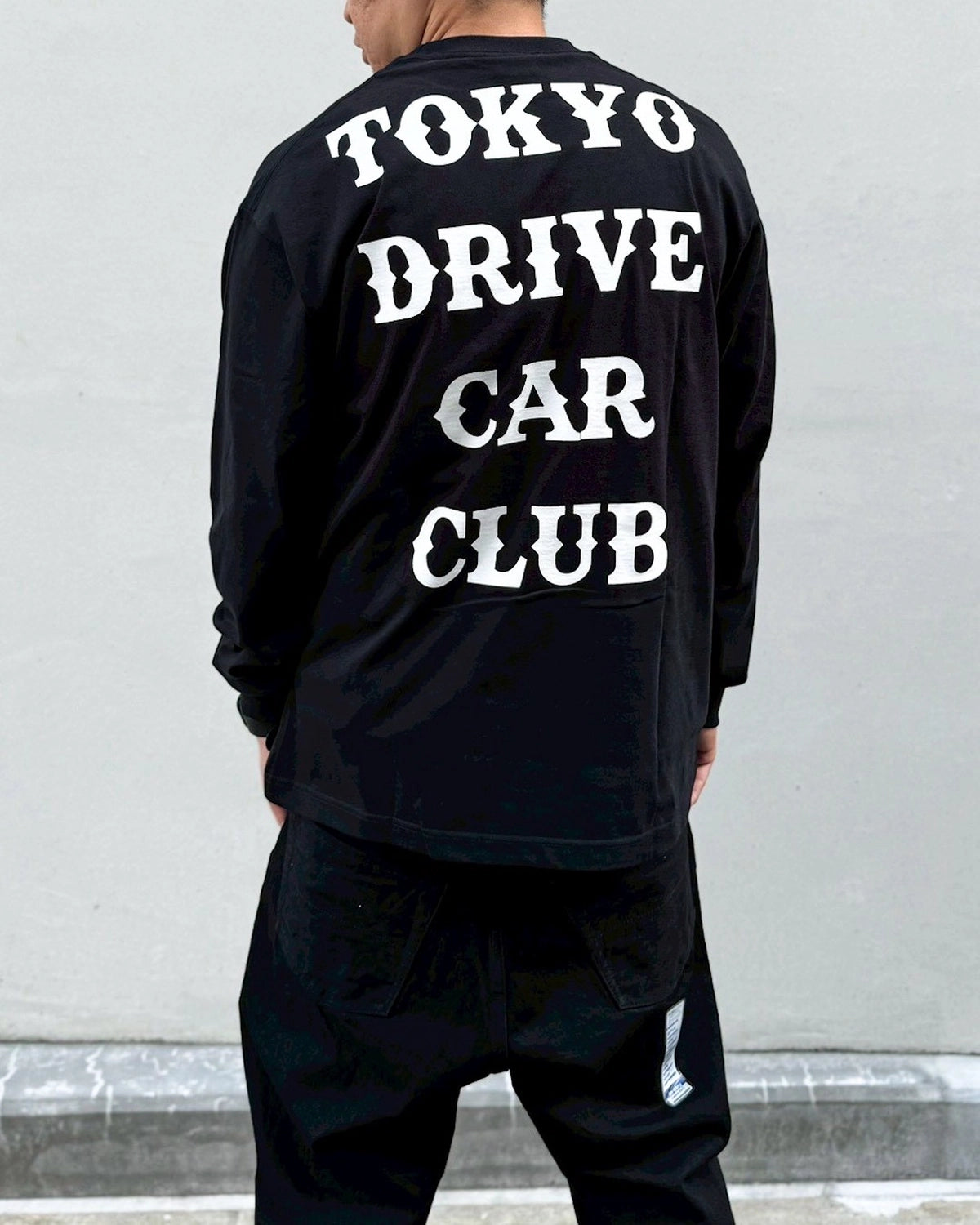 TOKYO DRIVE CAR CLUB / Big Logo L/S Tee