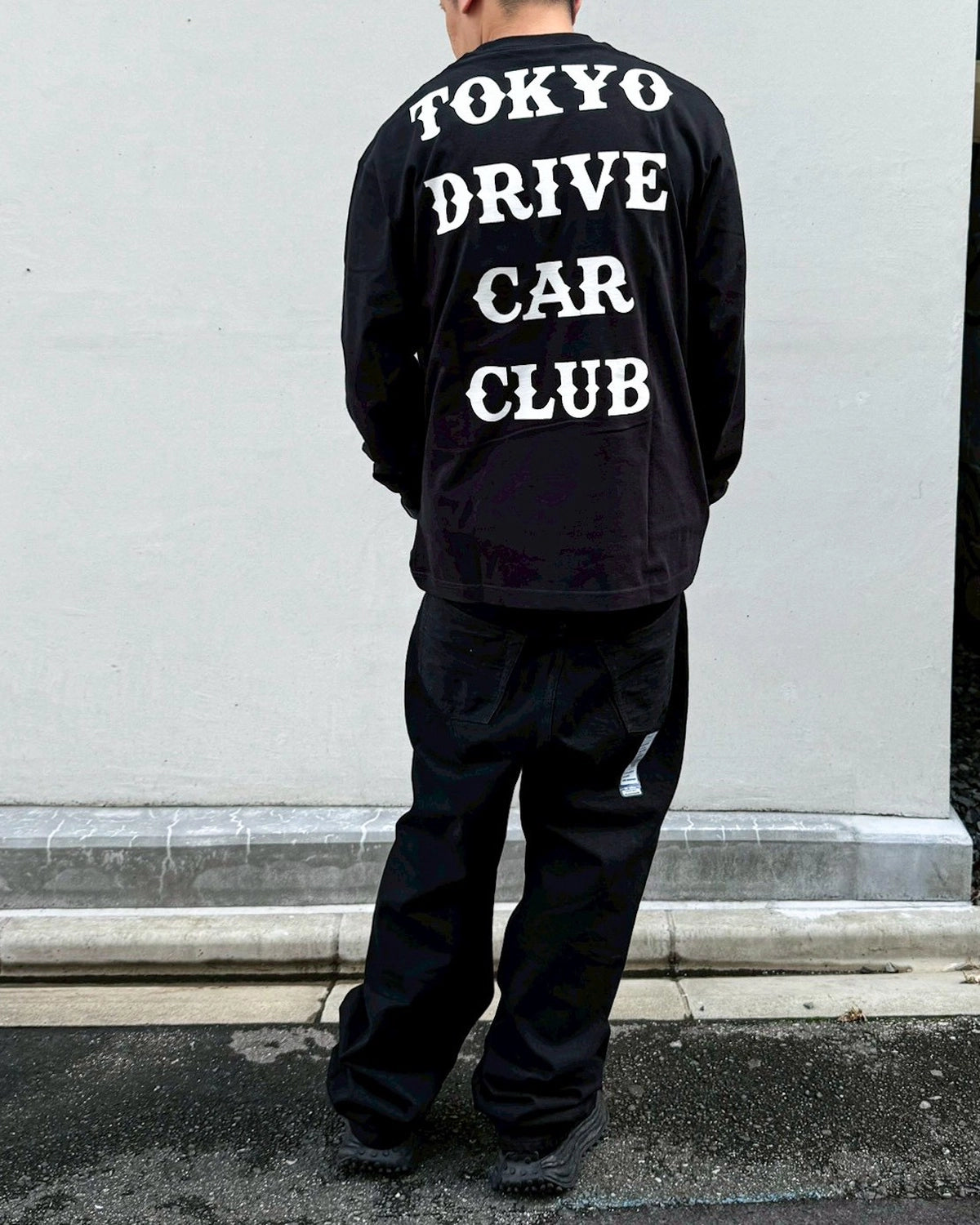 TOKYO DRIVE CAR CLUB / Big Logo L/S Tee