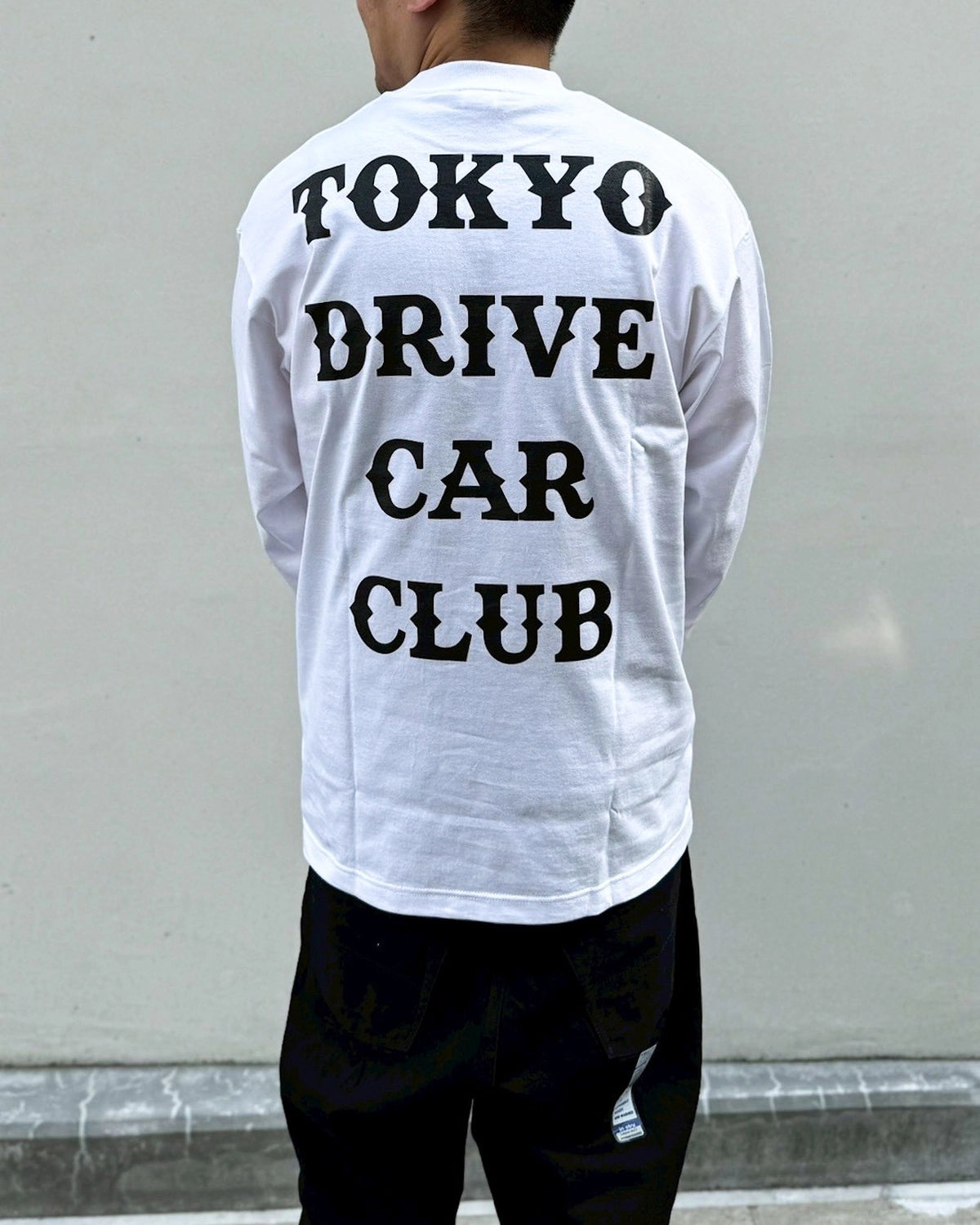 TOKYO DRIVE CAR CLUB / Big Logo L/S Tee