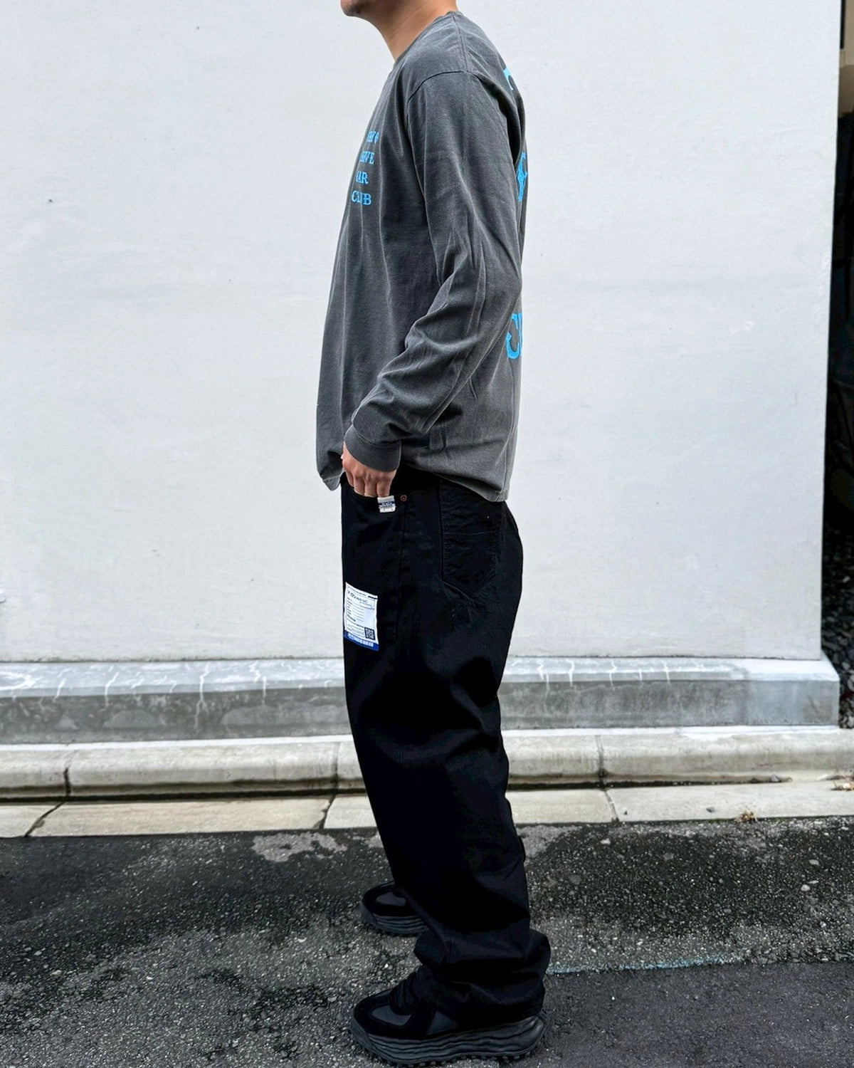 TOKYO DRIVE CAR CLUB / Big Logo L/S Tee