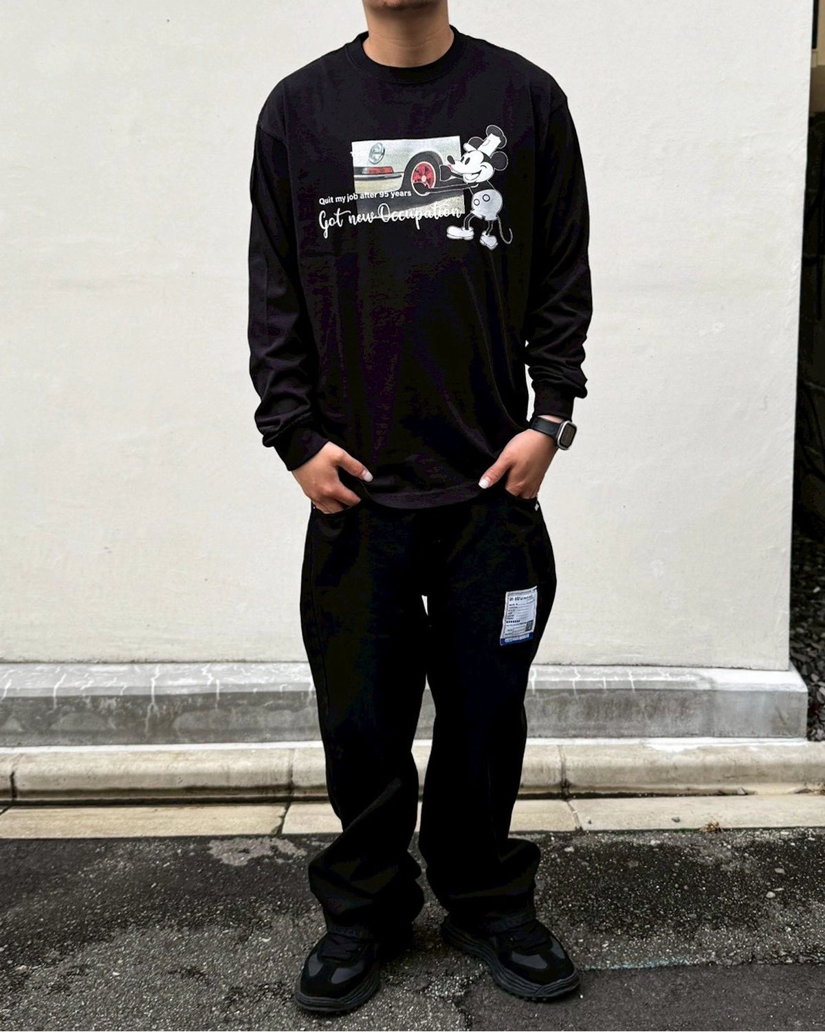 TOKYO DRIVE CAR CLUB / Working Mouse L/S Tee
