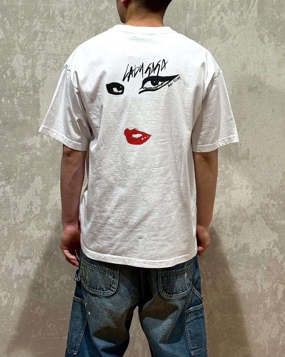 U/MUSIC / Lady Gaga BTW Face Pt SS Tee (UM-HR8-0000-022)
