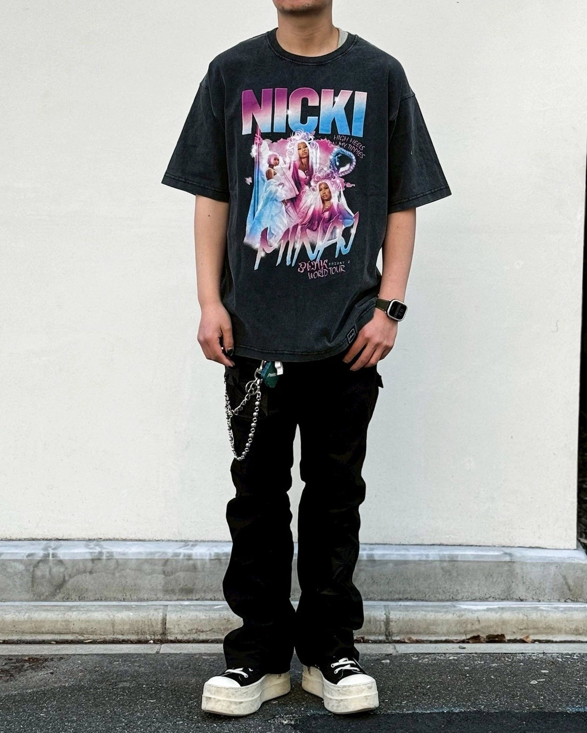 U/MUSIC / Nicki Ninaj Pink Friday2 Wld Tour SS Tee(UM-MK8-0000-012)